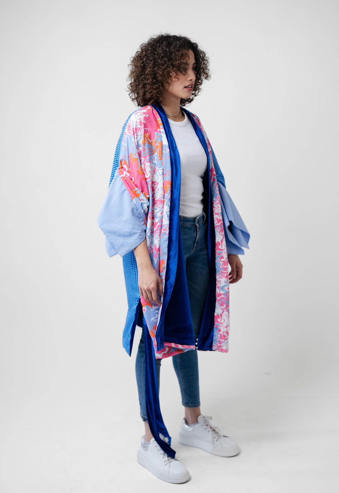 Two Faced Floral Kimono