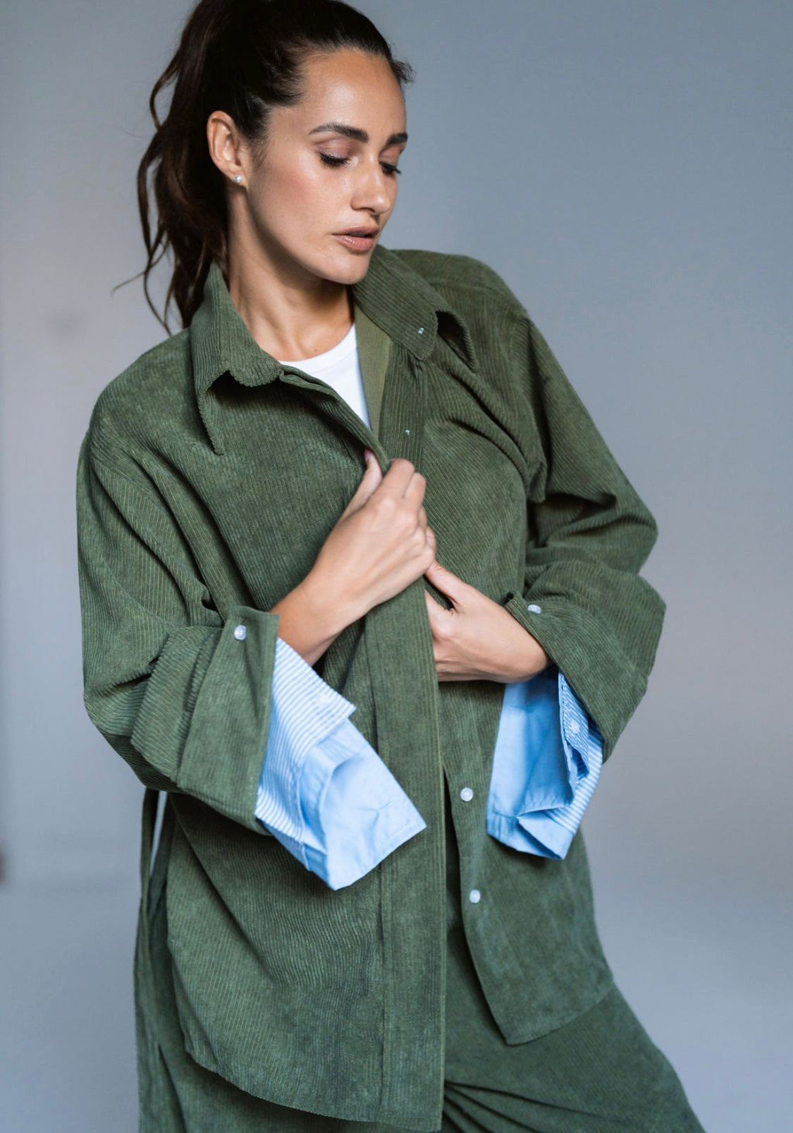 The Olive Gangum Shirt