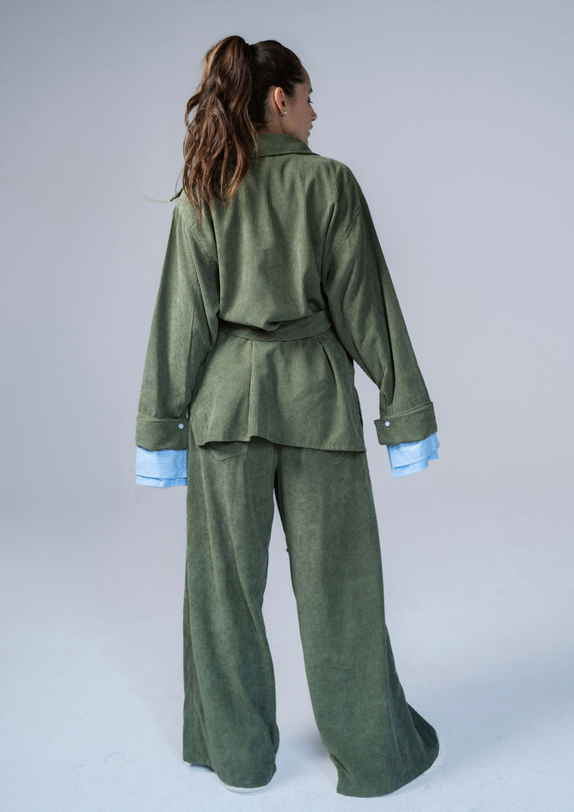 The Olive Gangum Pants