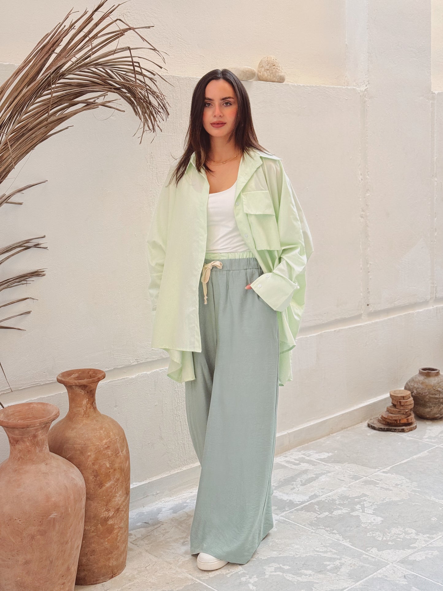 Double Waisted Mint Hues