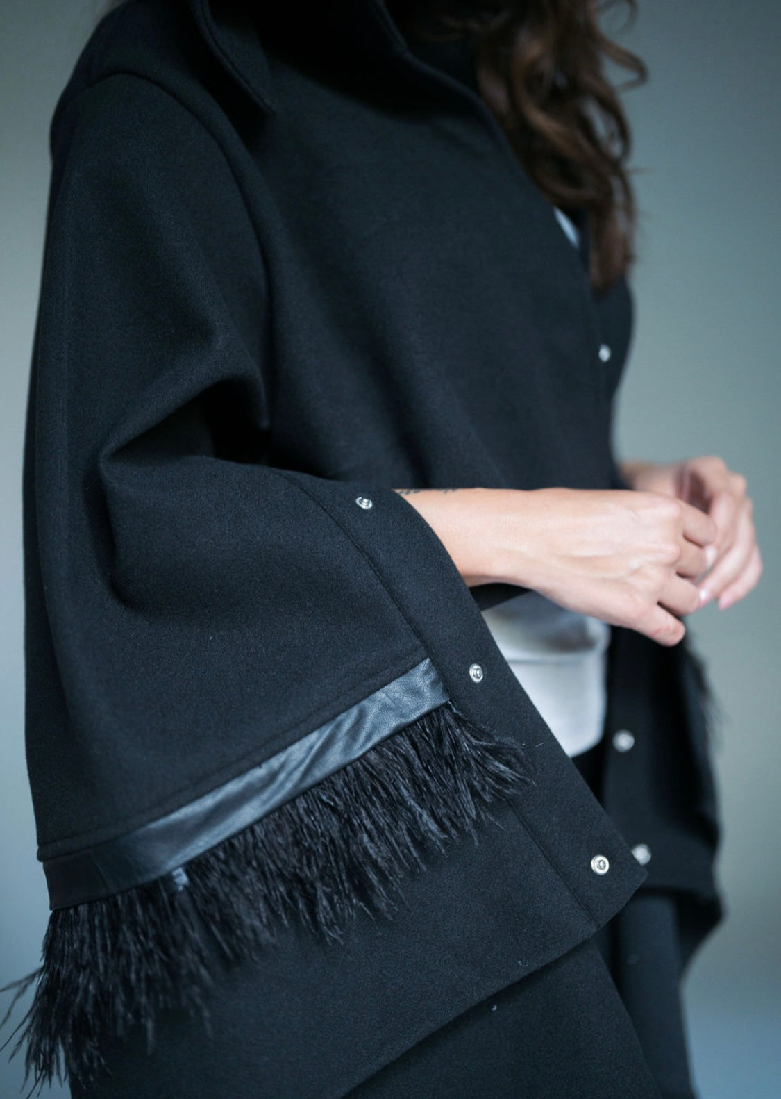 Feathers on Detacho Jacket