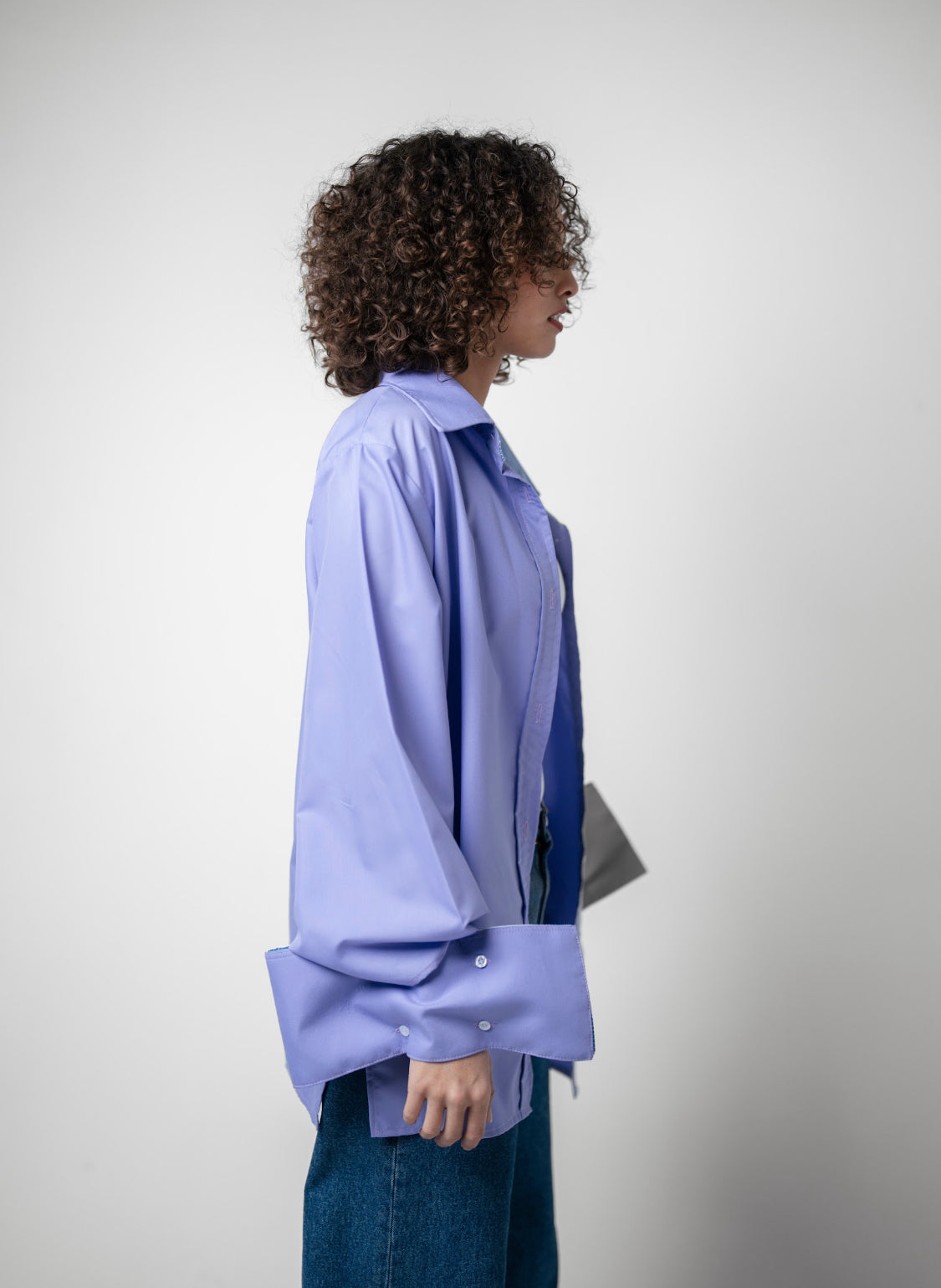 Lilac cuffs Shirt