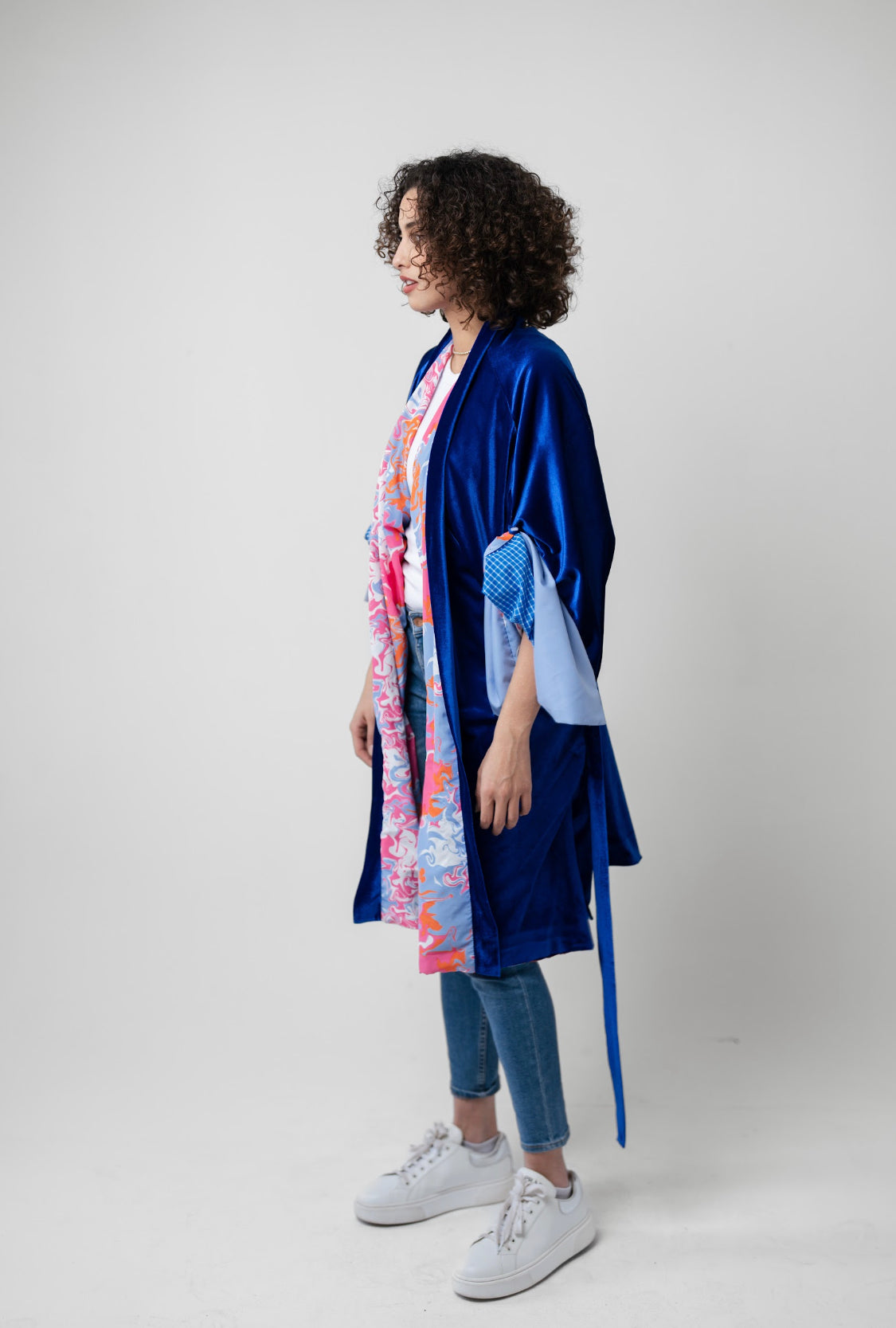 Two Faced Floral Kimono