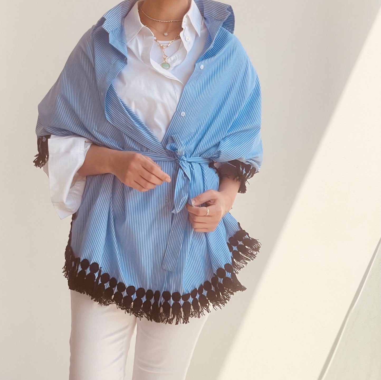 Fringed Baboushka Top