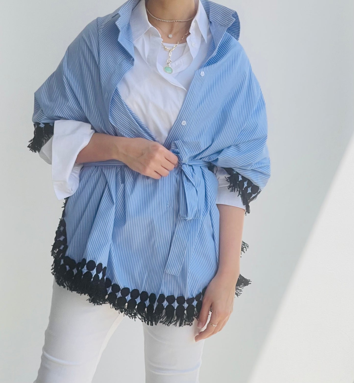 Fringed Baboushka Top