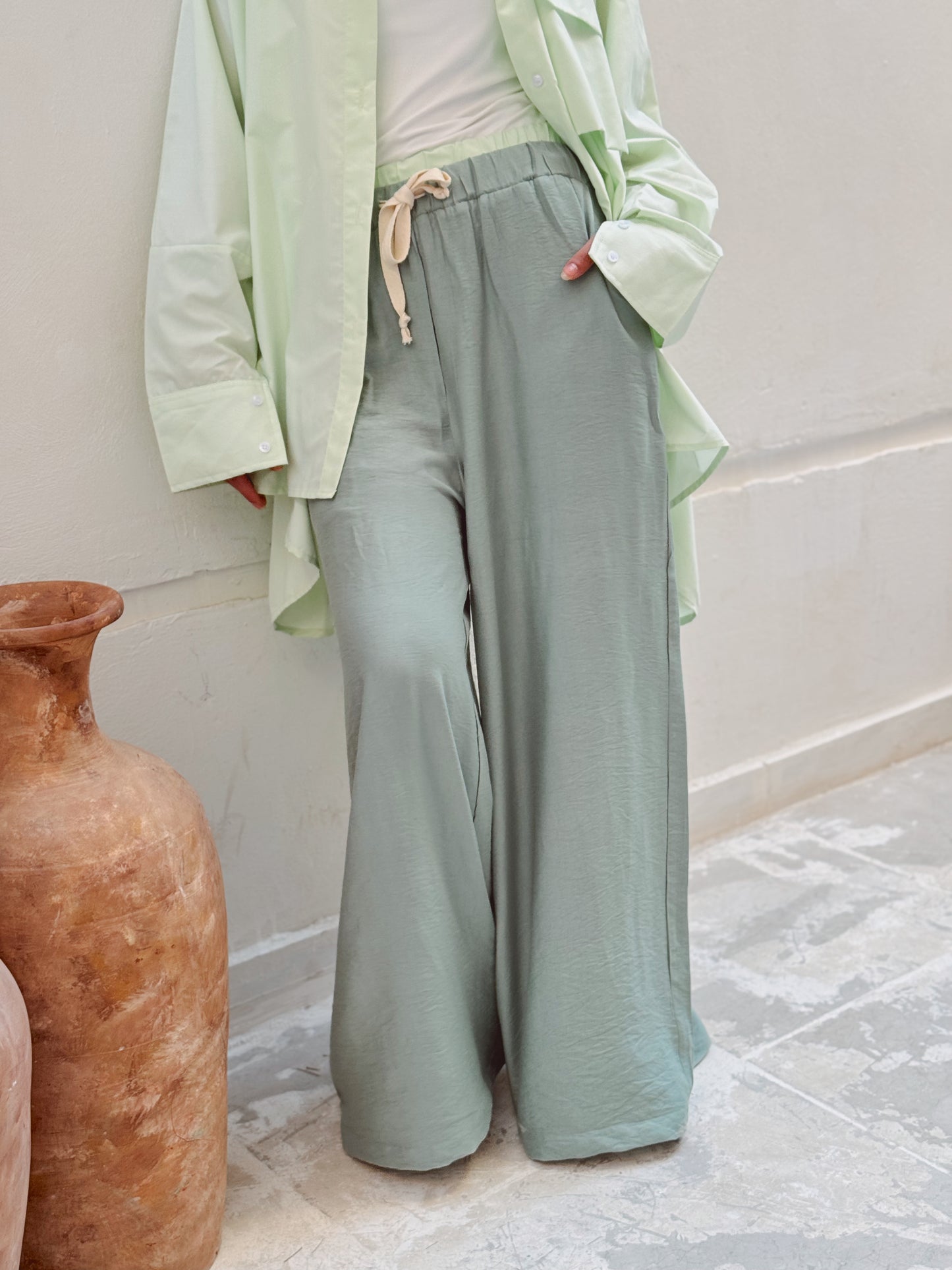 Double Waisted Mint Hues