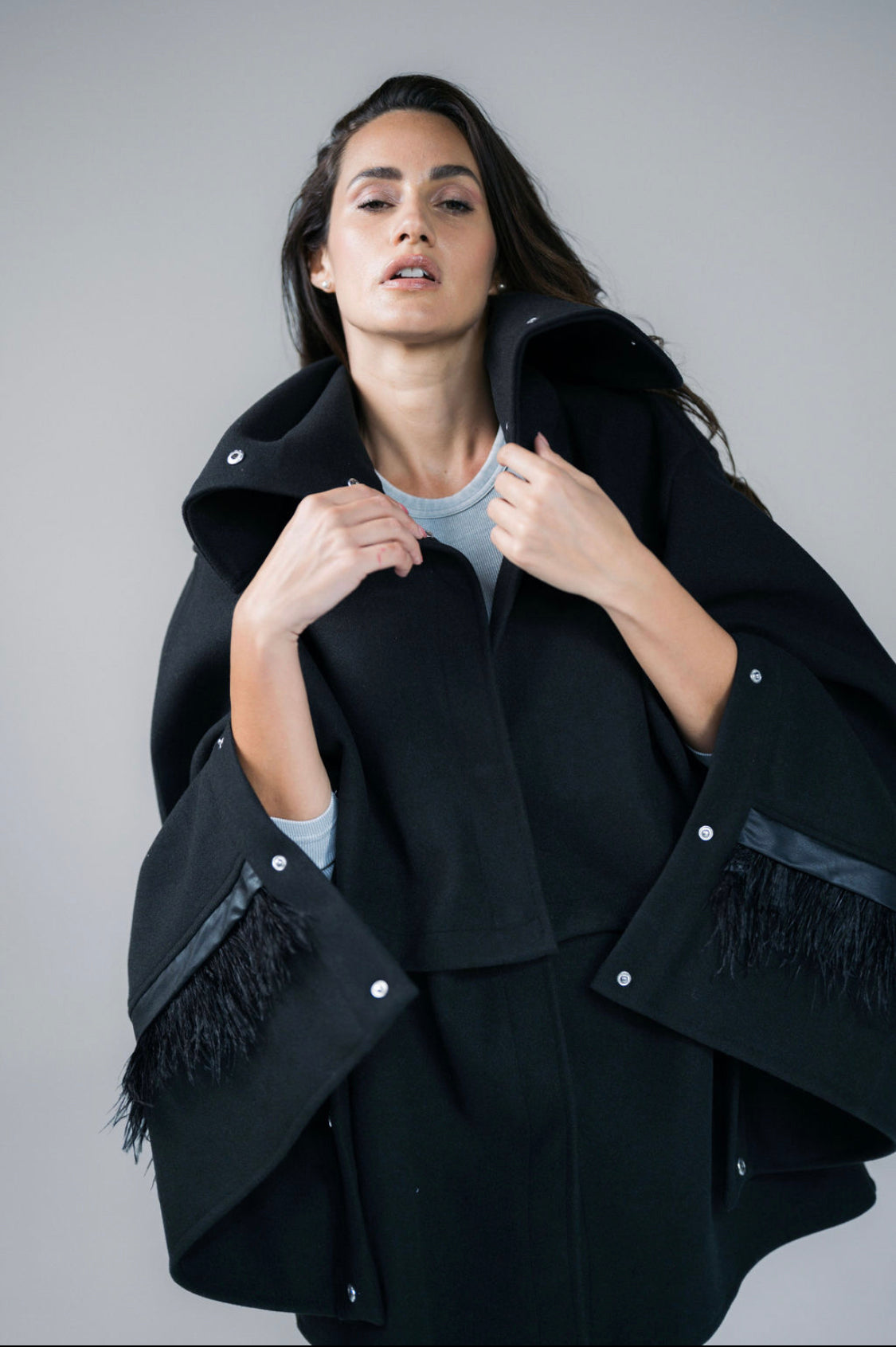 Feathers on Detacho Jacket