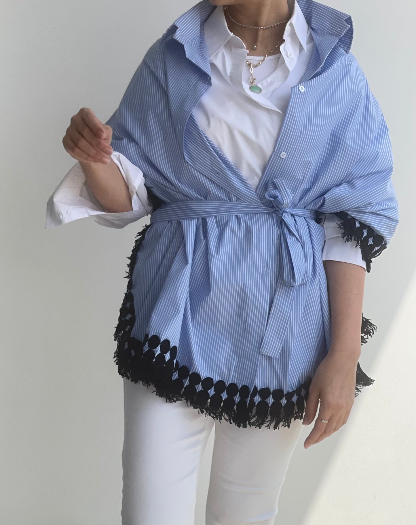 Fringed Baboushka Top