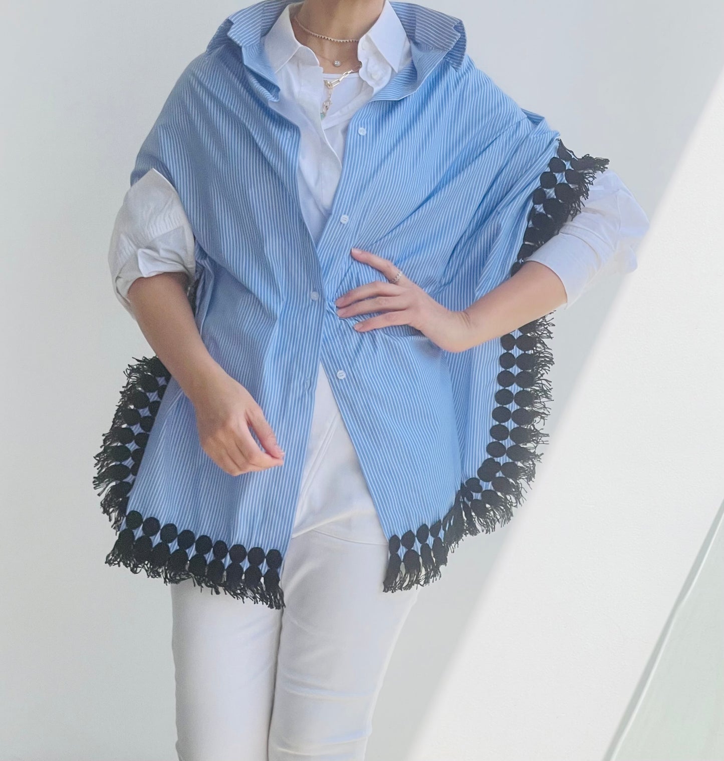 Fringed Baboushka Top