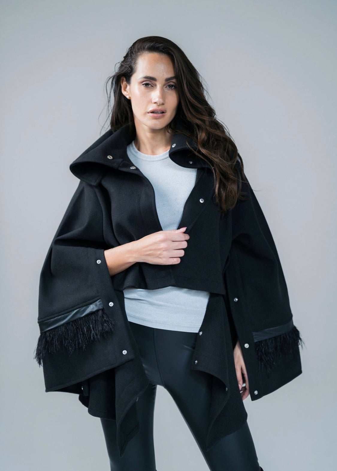 Feathers on Detacho Jacket