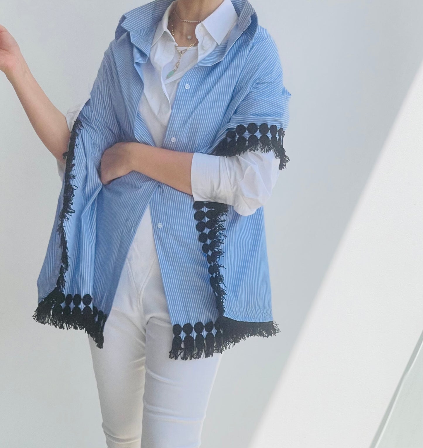 Fringed Baboushka Top