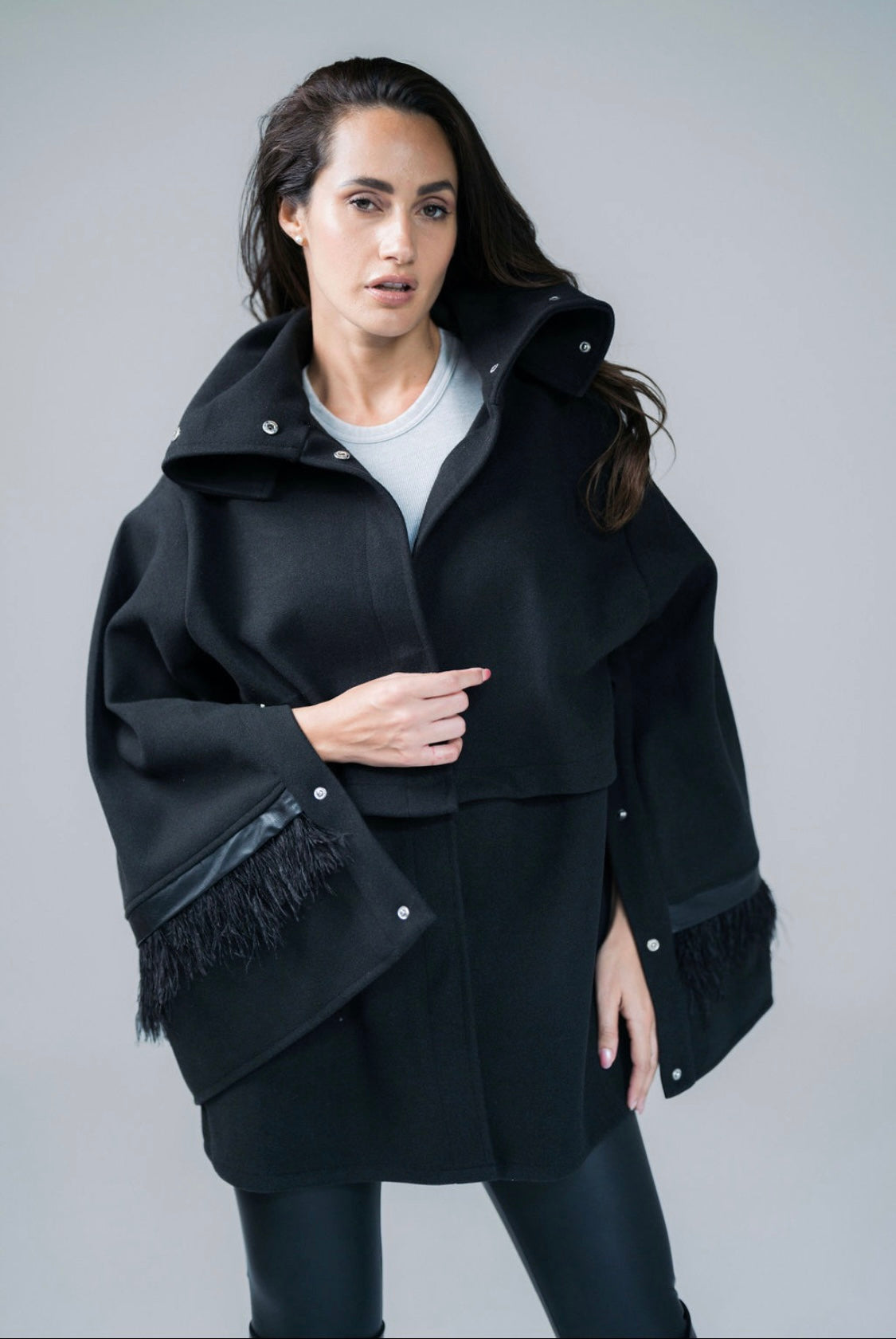 Feathers on Detacho Jacket