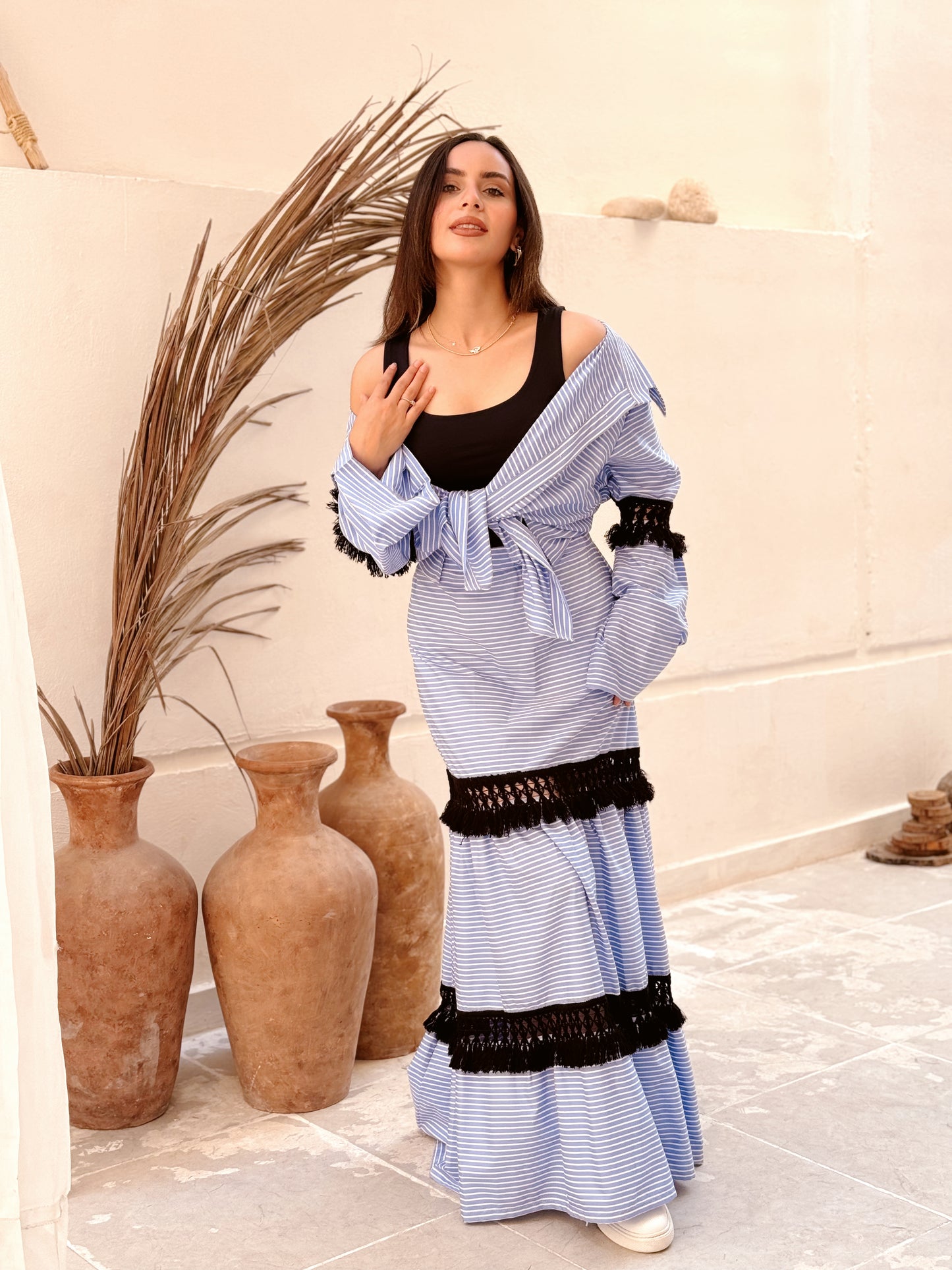 Gipsy striped skirt