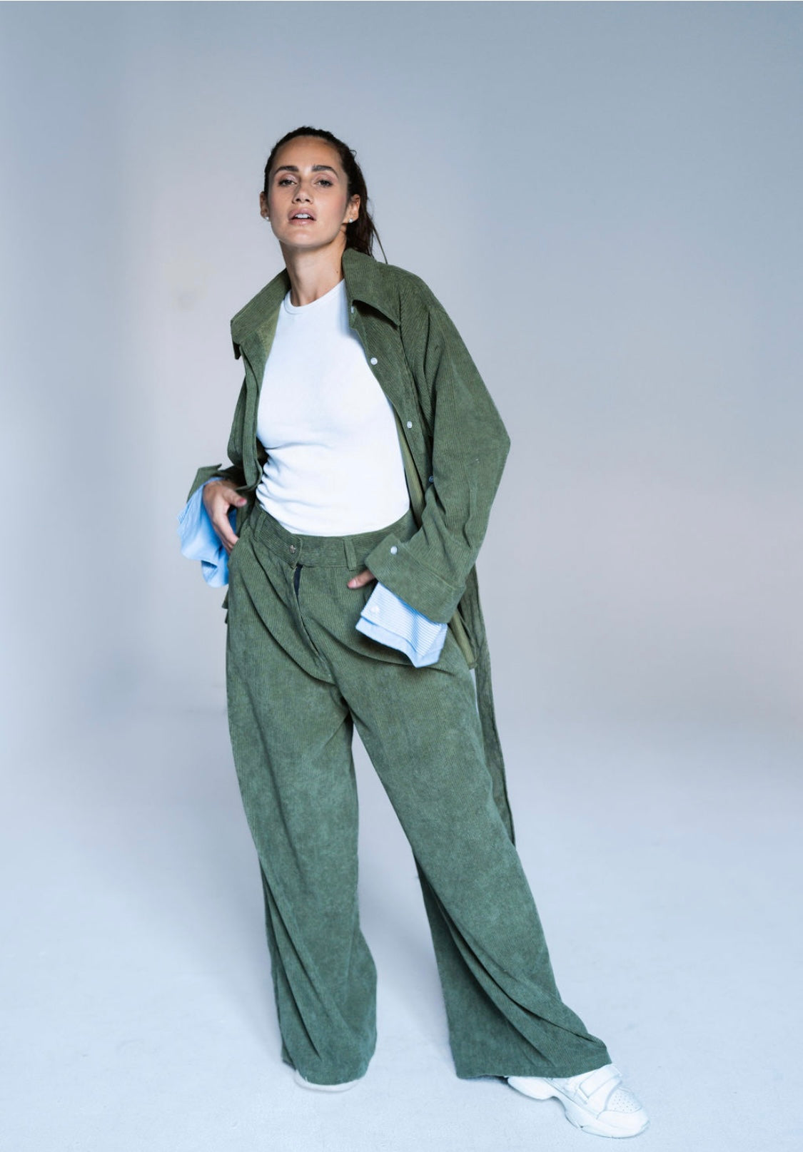 The Olive Gangum Shirt