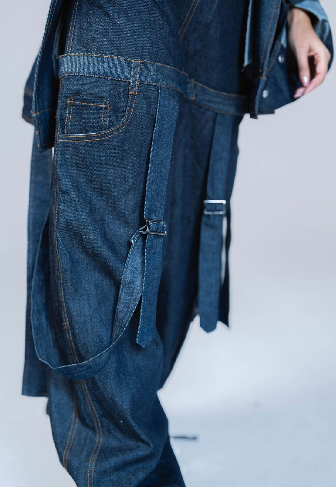 Shifted Waist Jeans