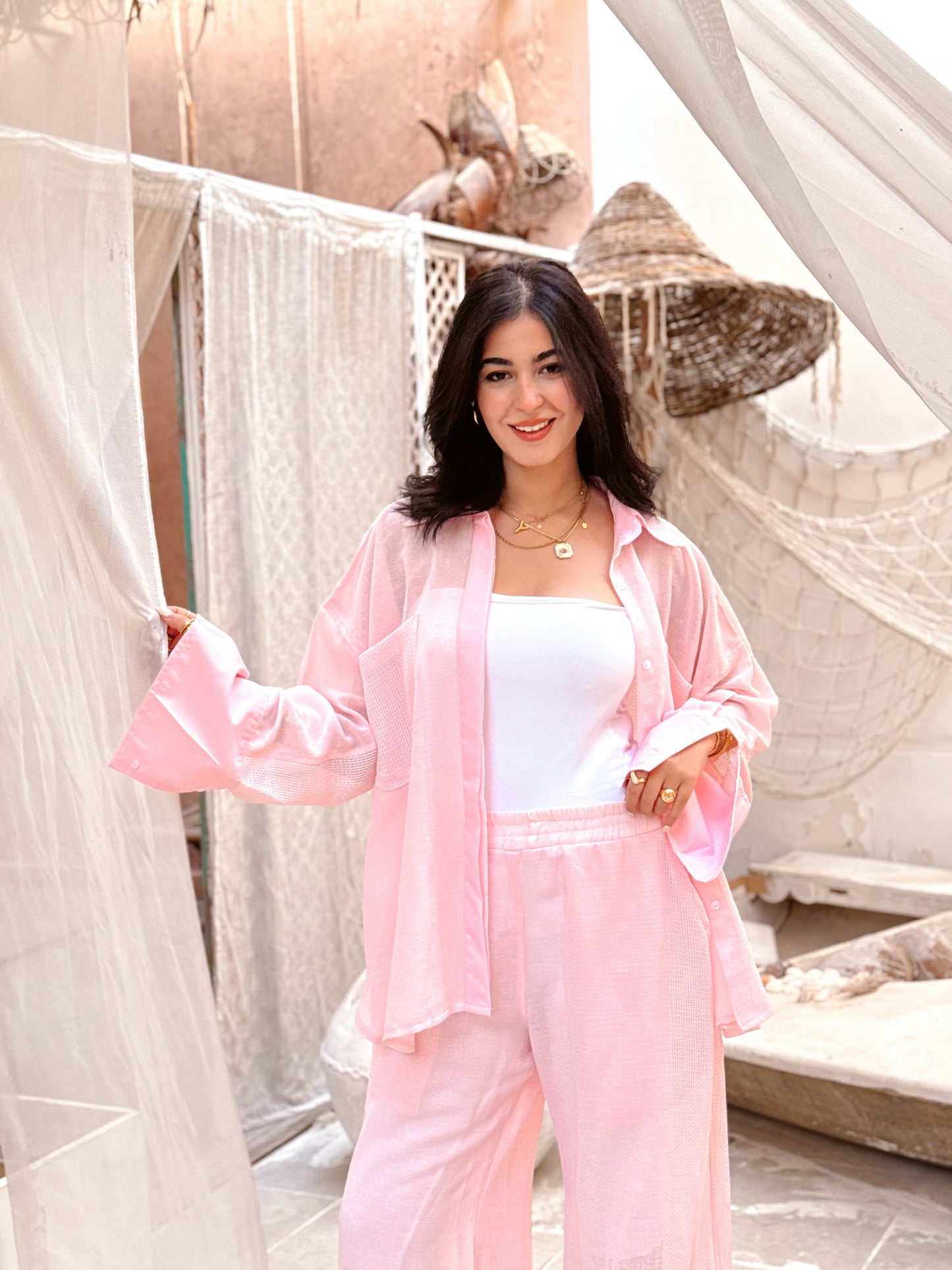 The Rosy Gauz Shirt