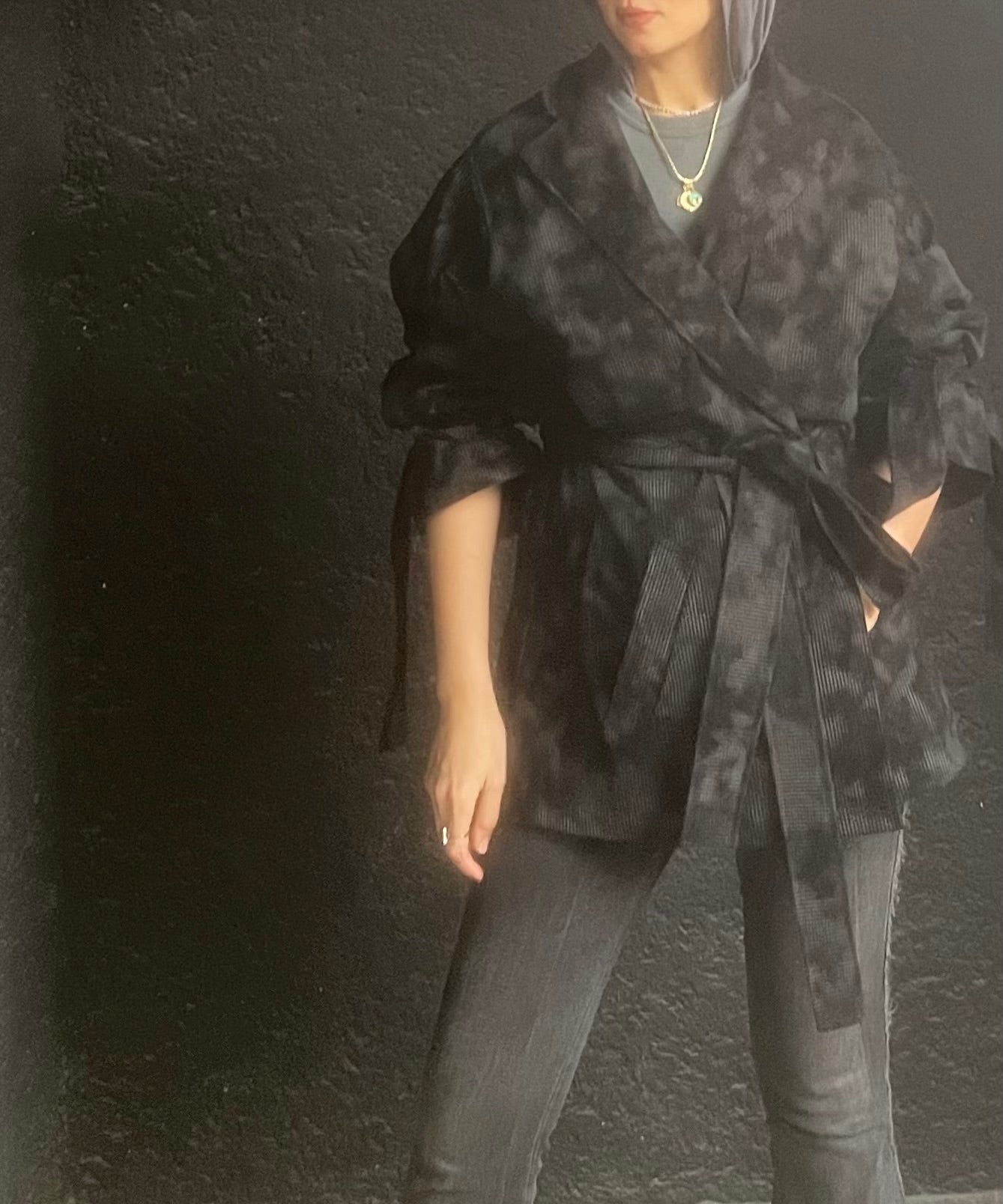 The Velvet Trench Coat