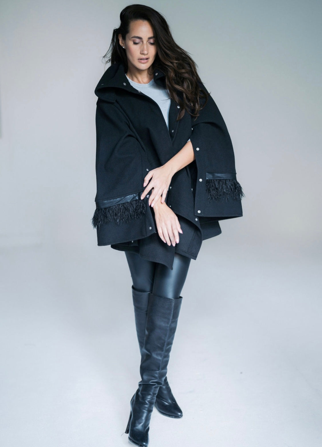 Feathers on Detacho Jacket