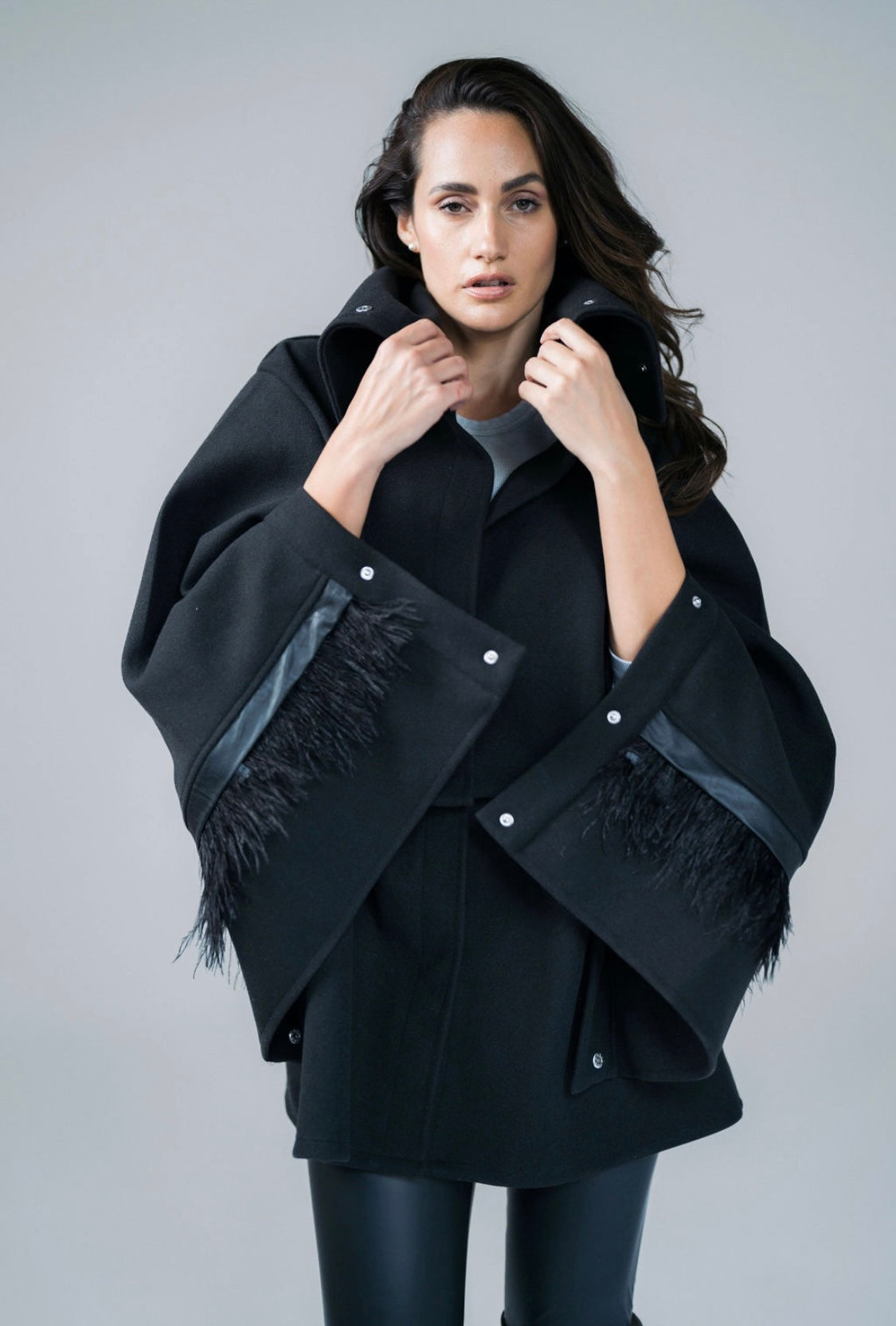 Feathers on Detacho Jacket