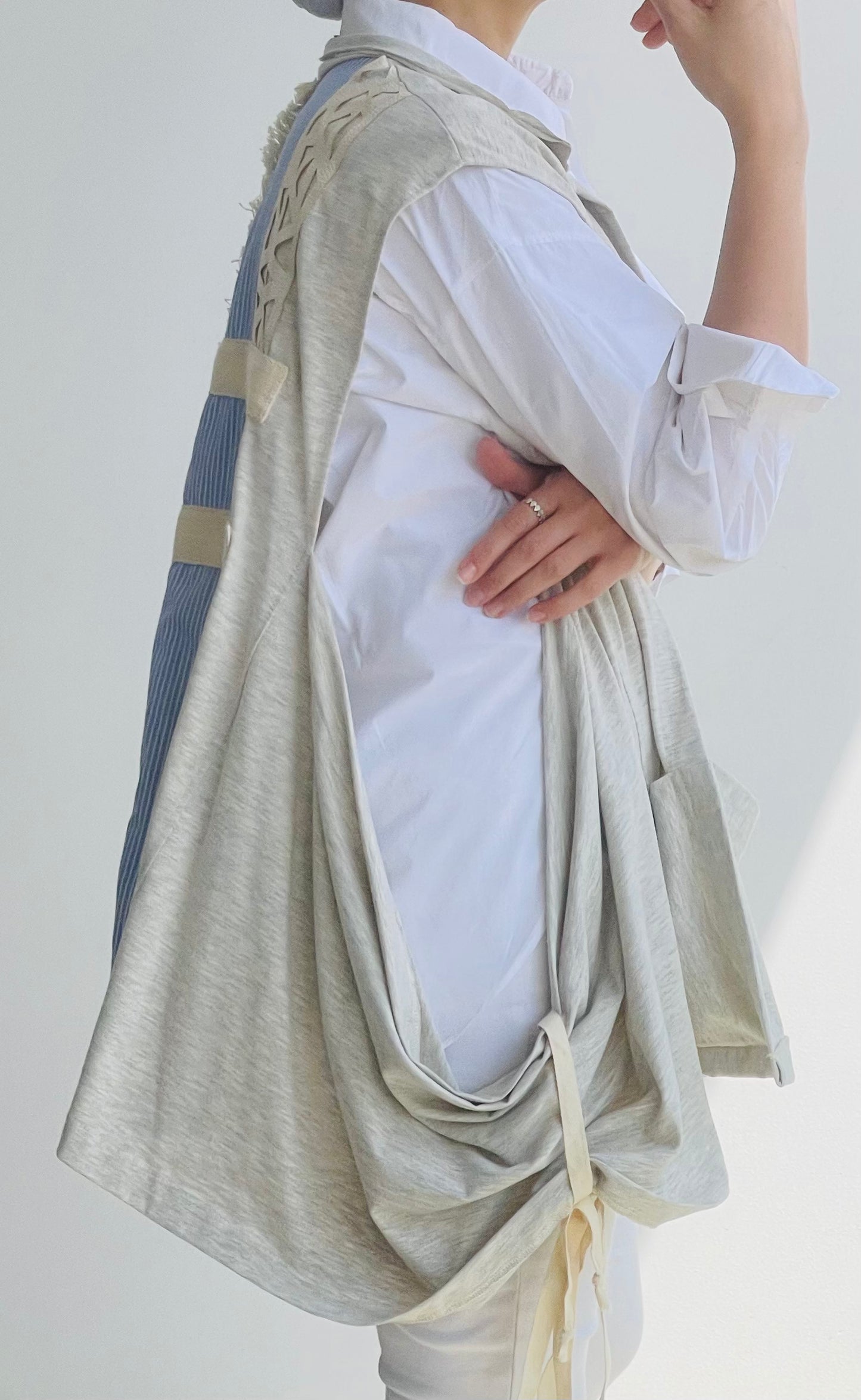 Wide side Boho Vest
