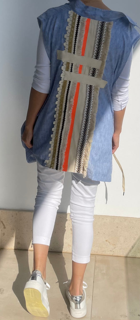 The Boha Lino Wide Vest