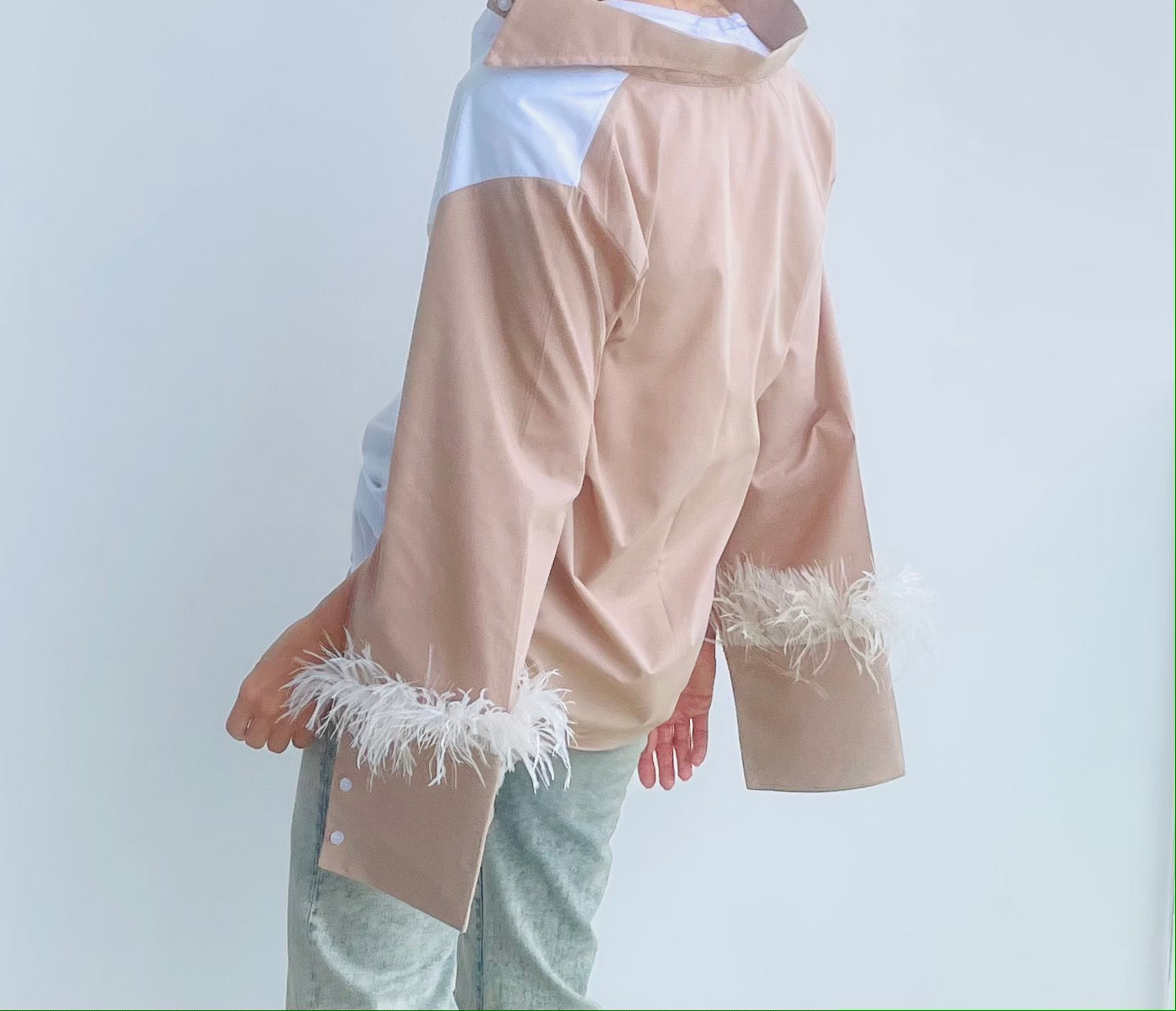 The Dalmi Feather shirt