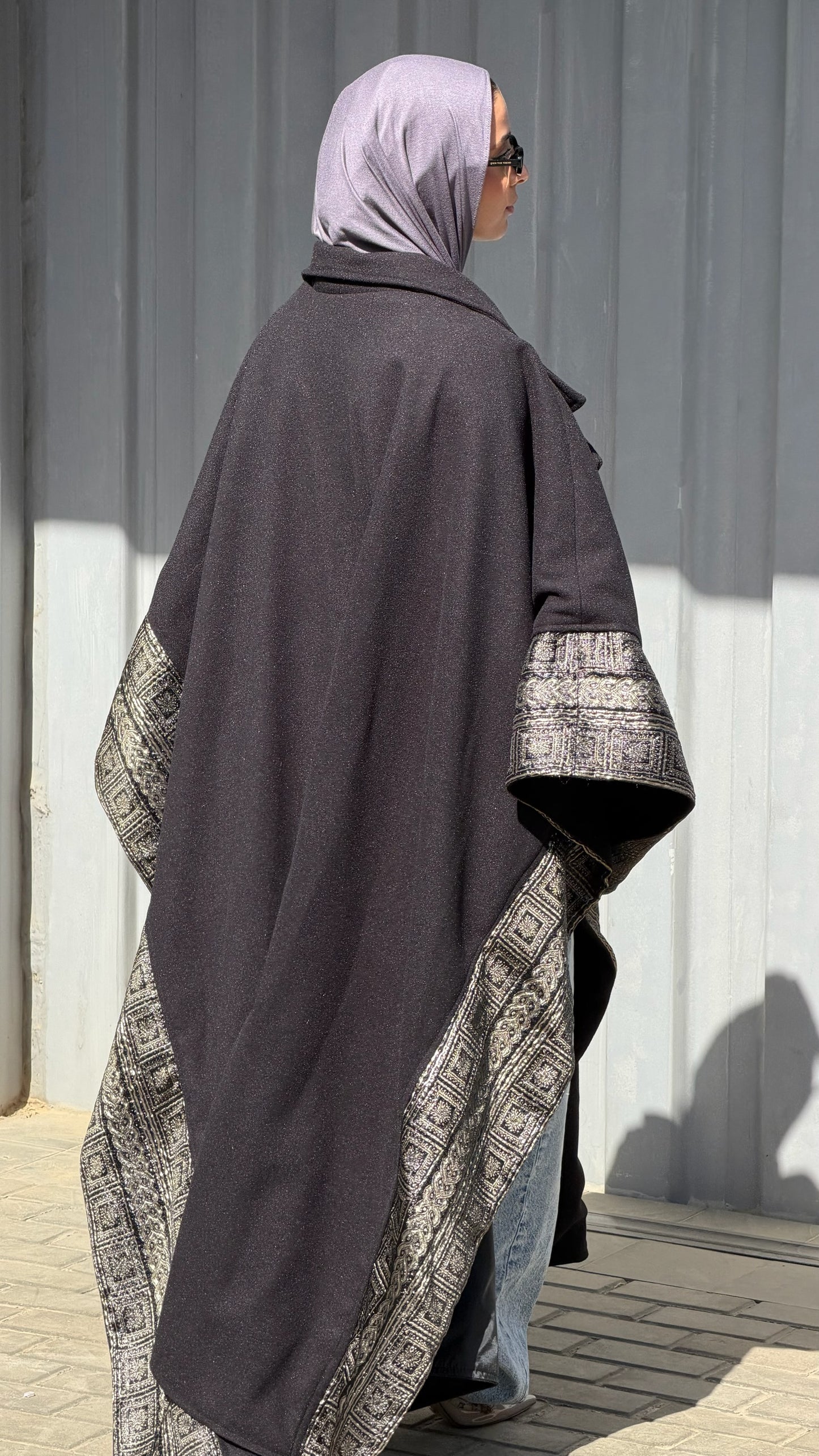 The Luxe Black Glow Kaftan