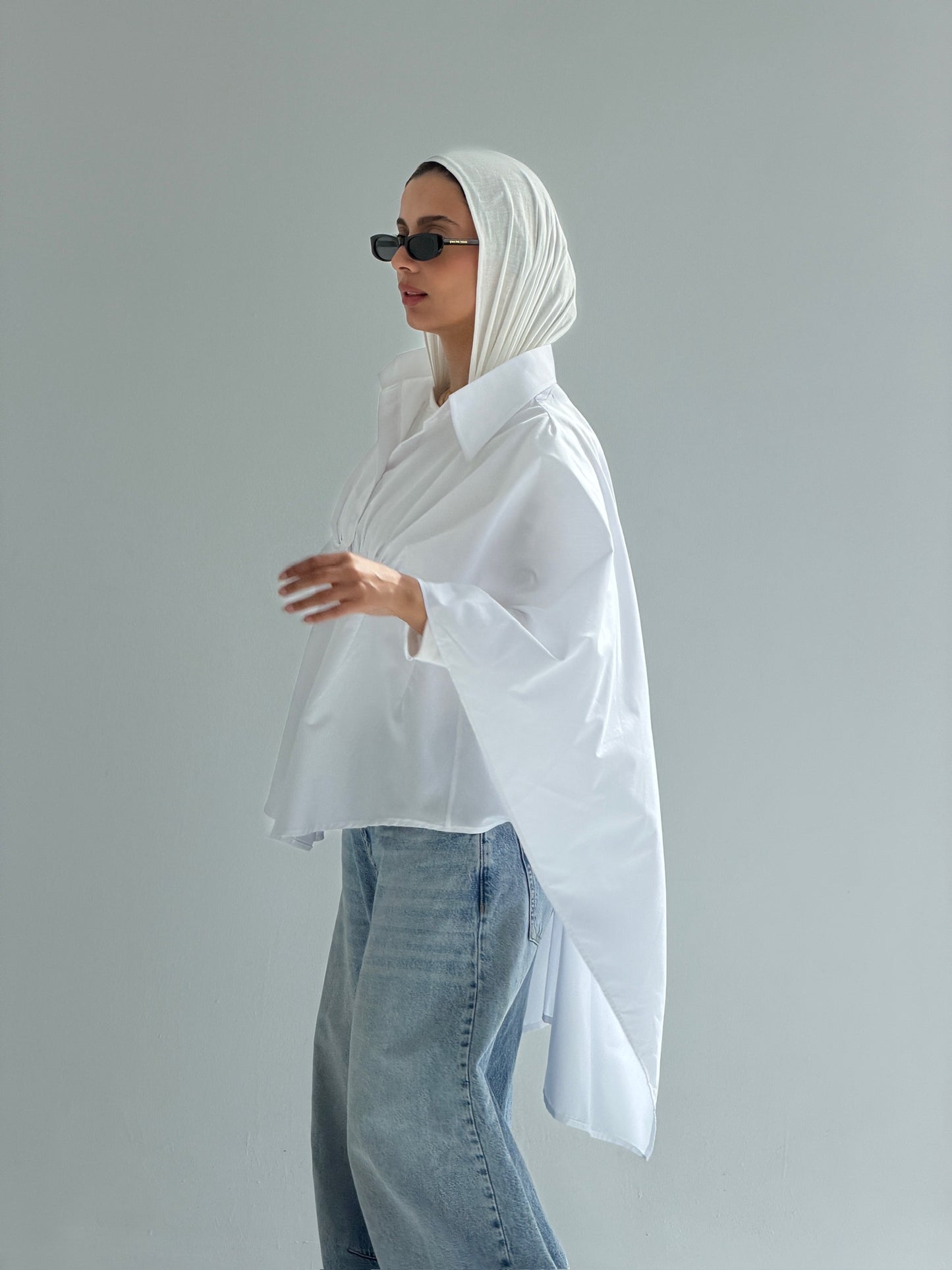 The Kinetic poplin Blouse
