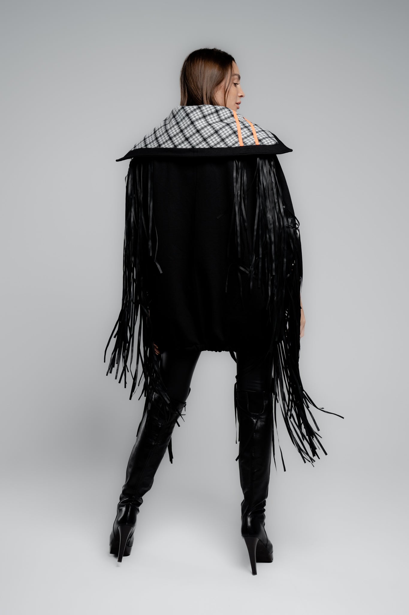 Leather Fringes Vest