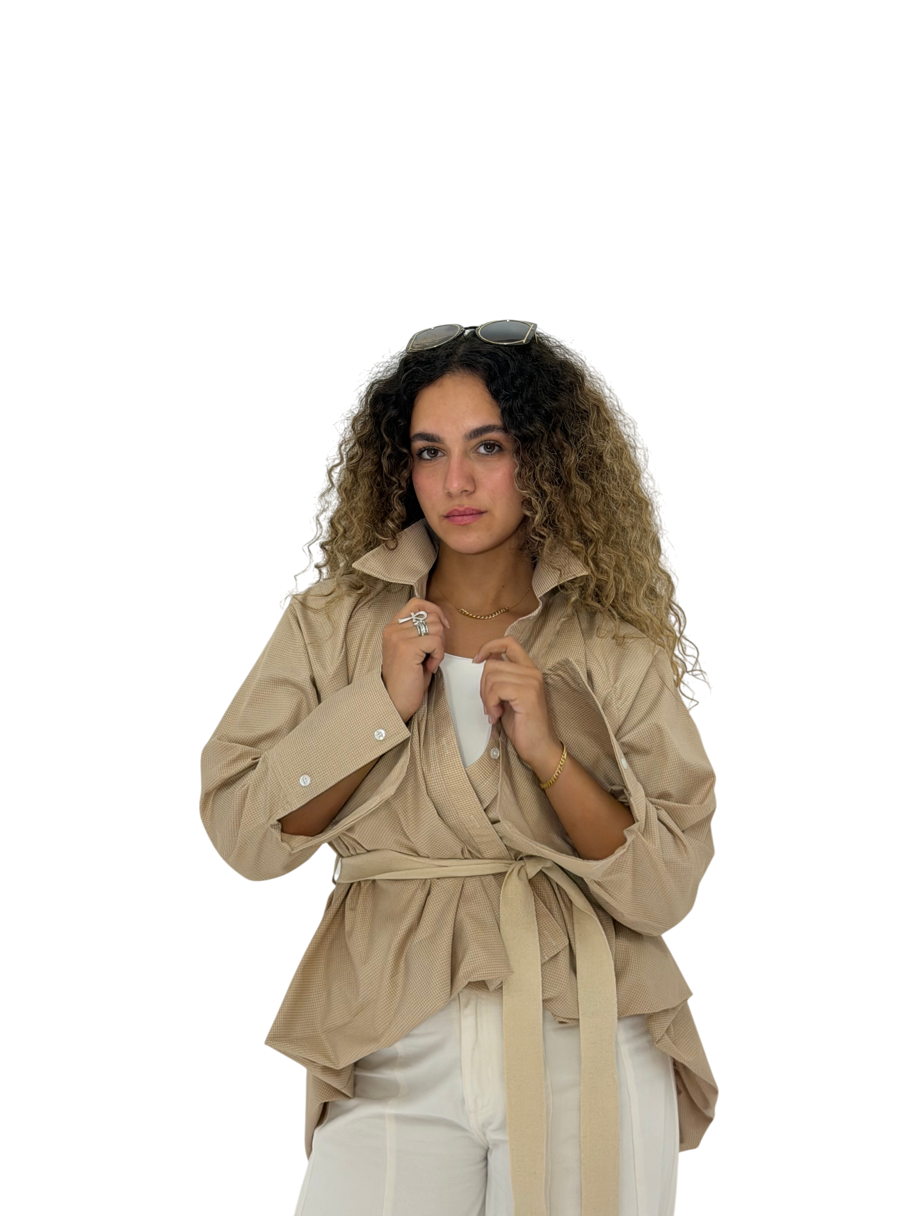 Ballon Shirt (Beige)
