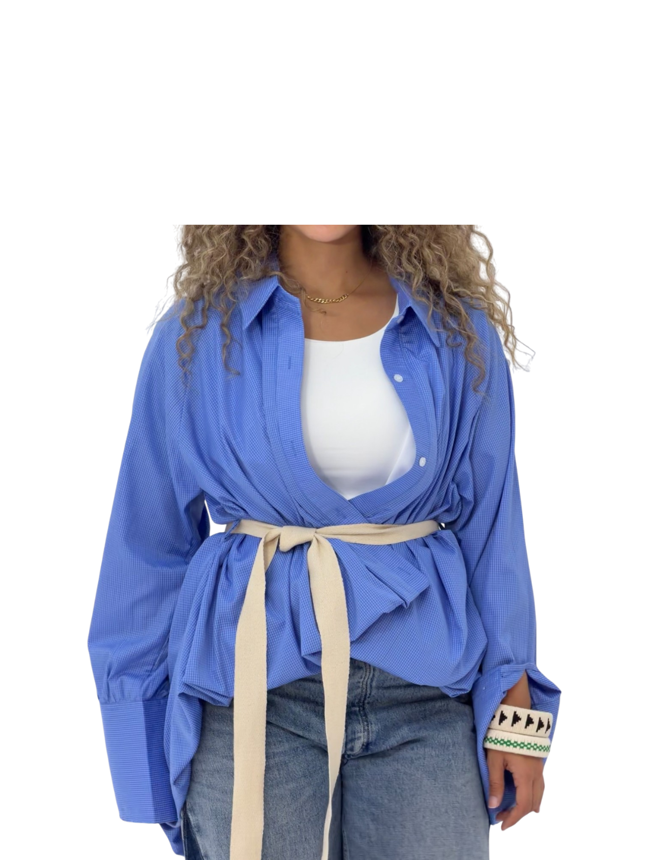 Ballon Shirt (Blue)