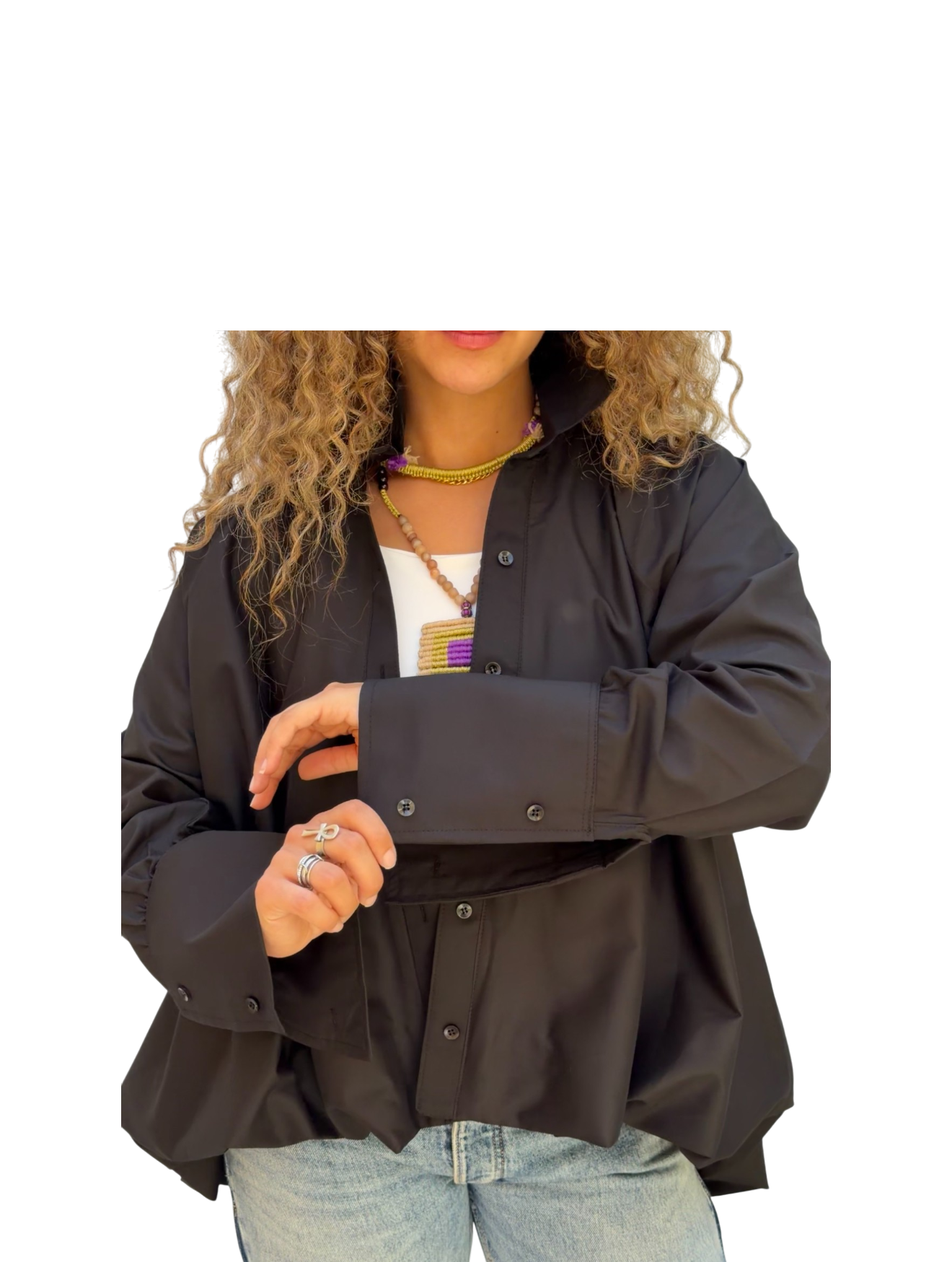 Ballon Shirt (Black)