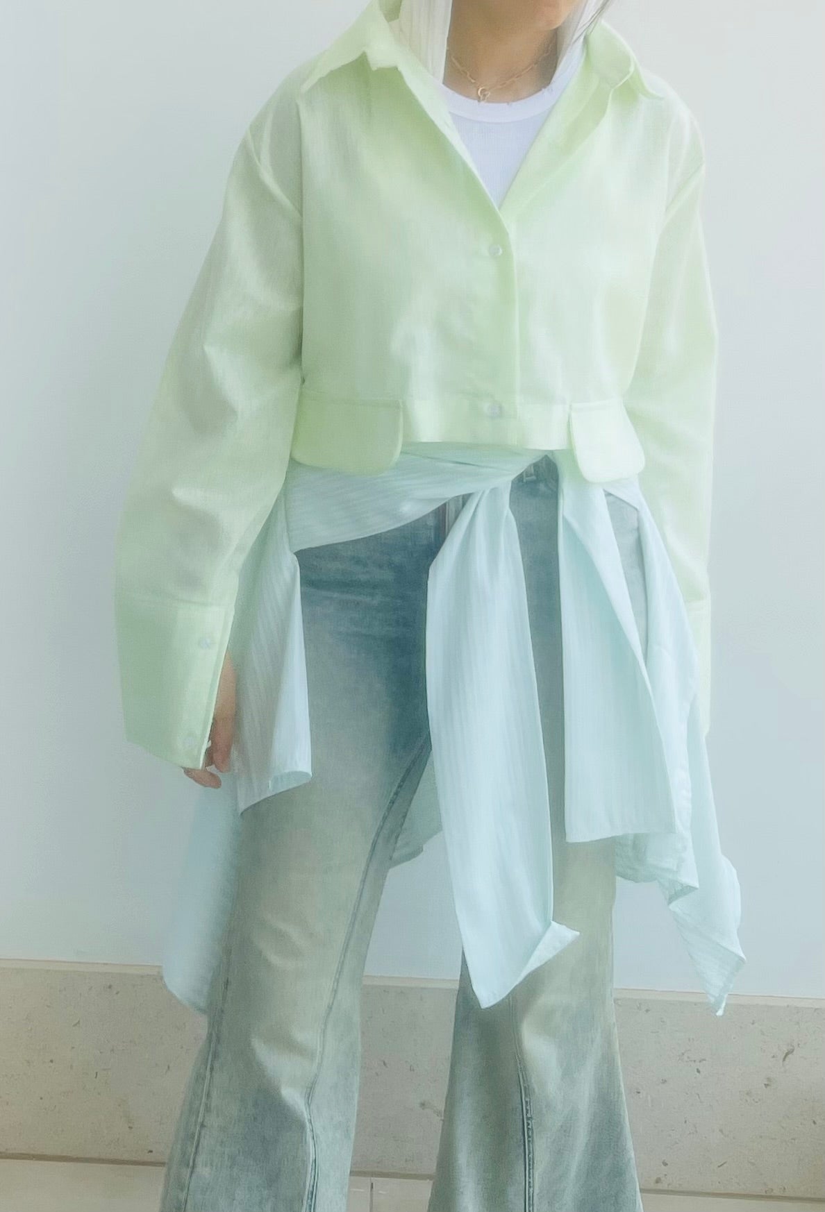 Lime Whisper Shirt