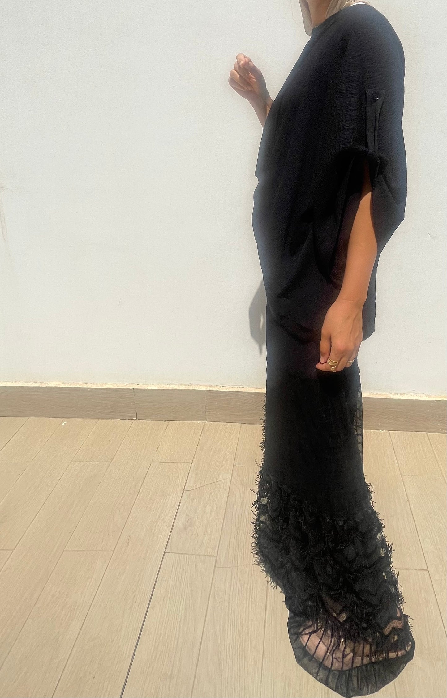 The Feather Boho Black collection Pants