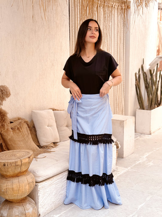 Gipsy striped skirt