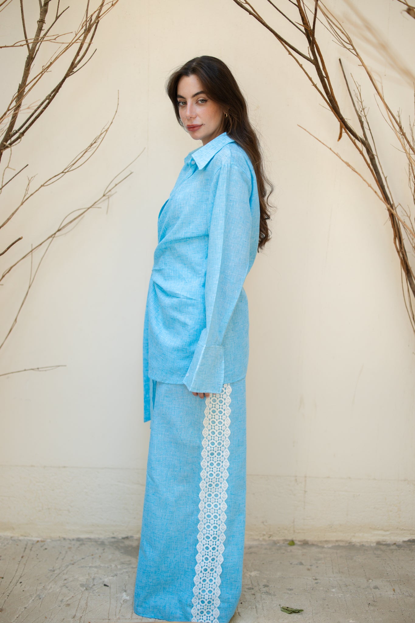 The knotted linen Set