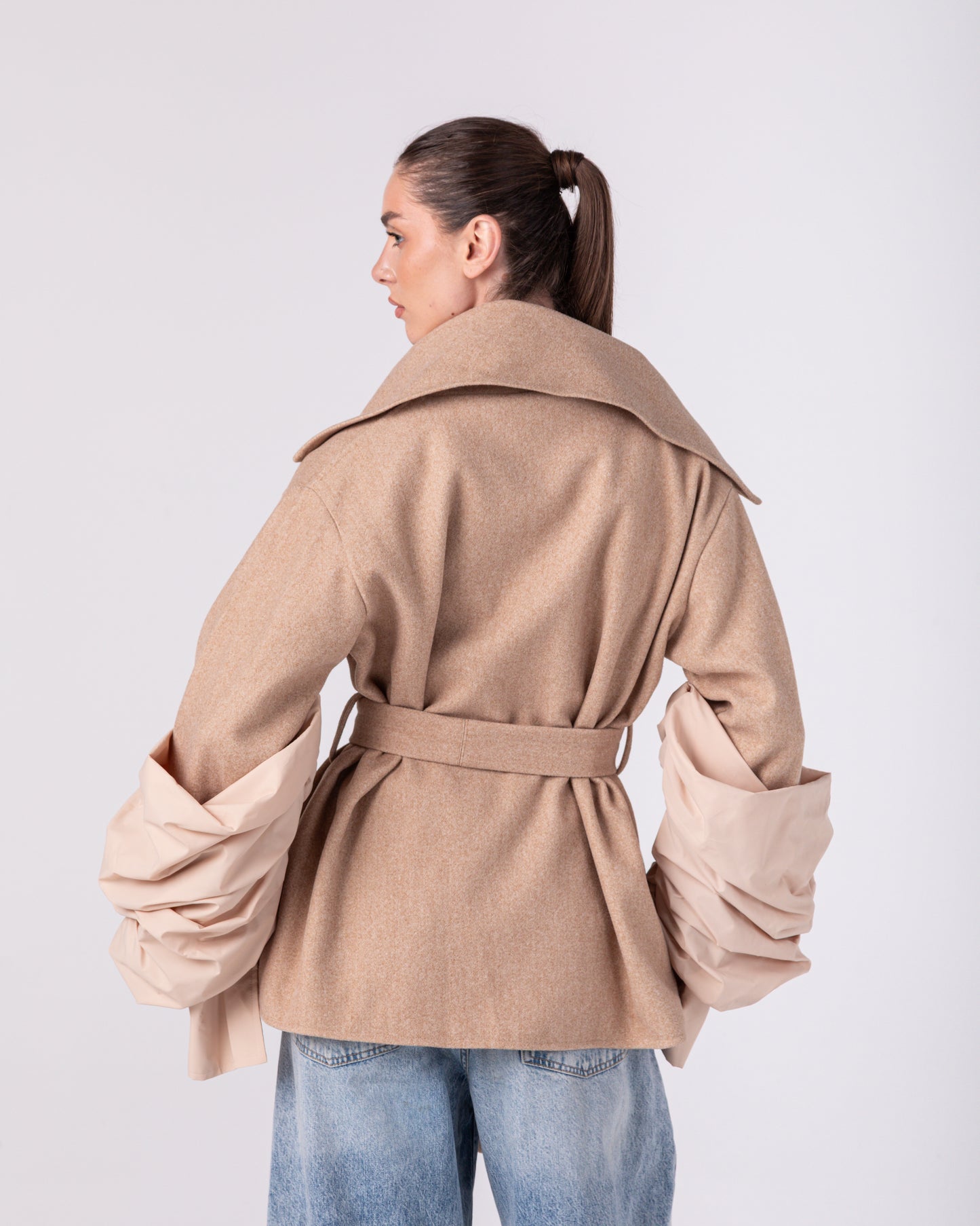 Beige Monolith jacket