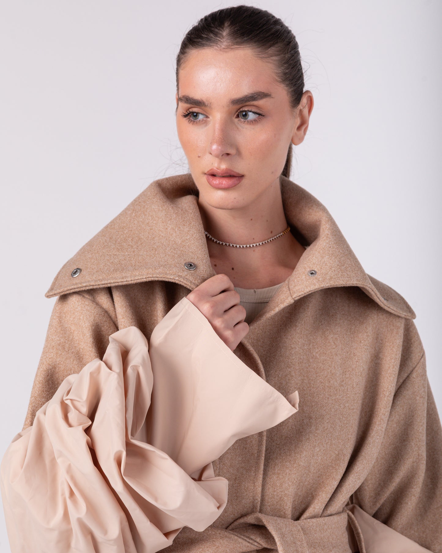 Beige Monolith jacket