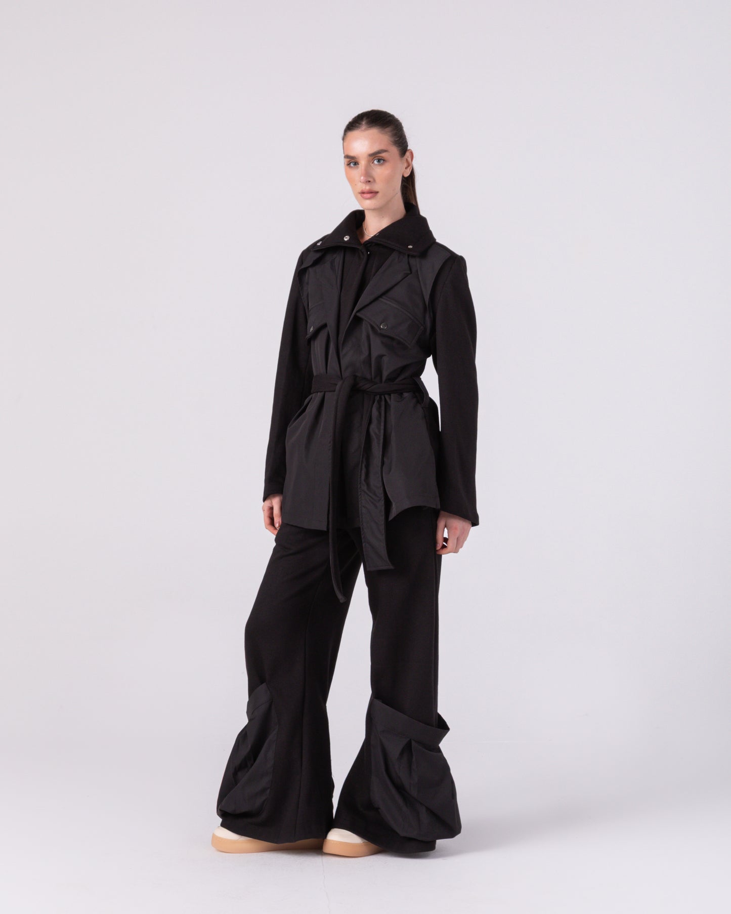 Nyx Sovereign Hybrid Belted Jacket (Full Set)