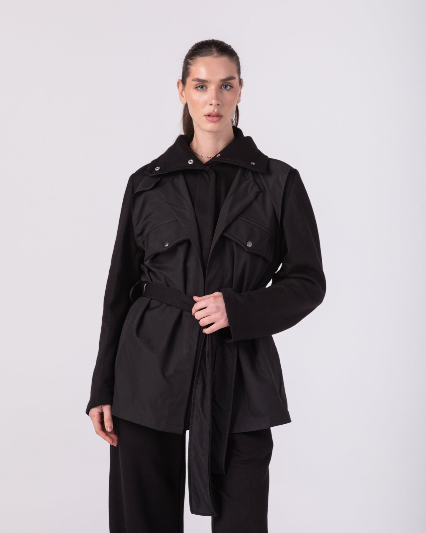 Nyx Sovereign Hybrid Belted Jacket (Full Set)