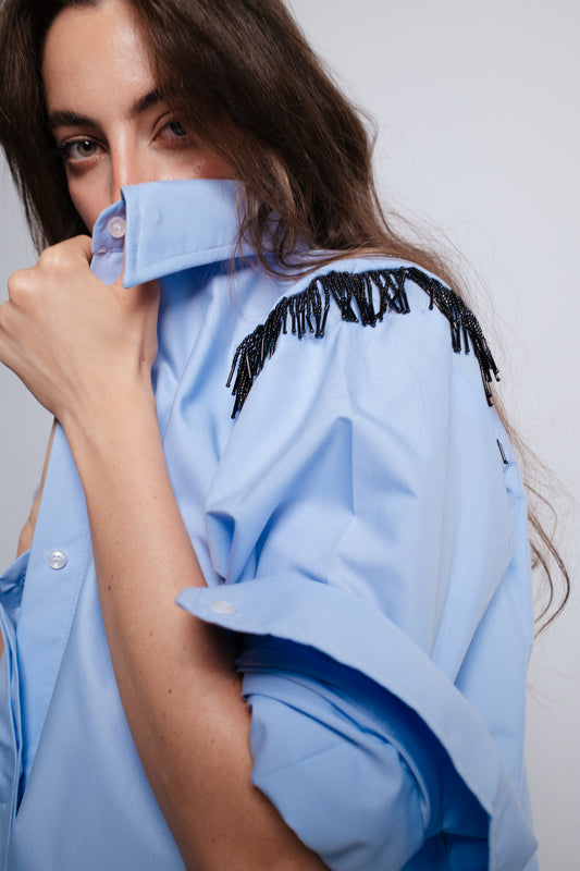 Embellished Edge Shirt
