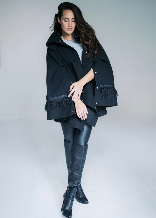 Feathers on Detacho Jacket