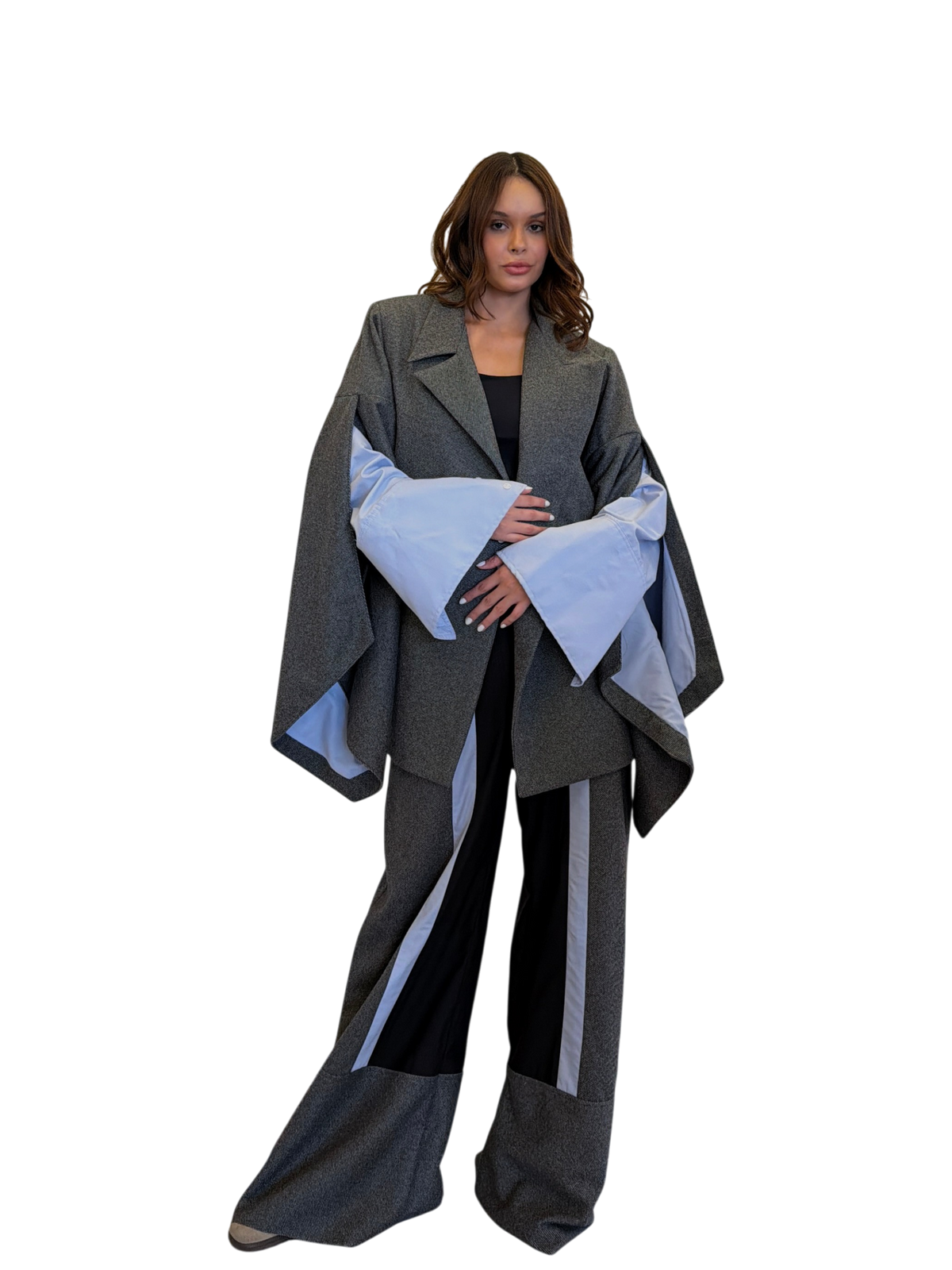 Geometric Wide Leg (Pants only)