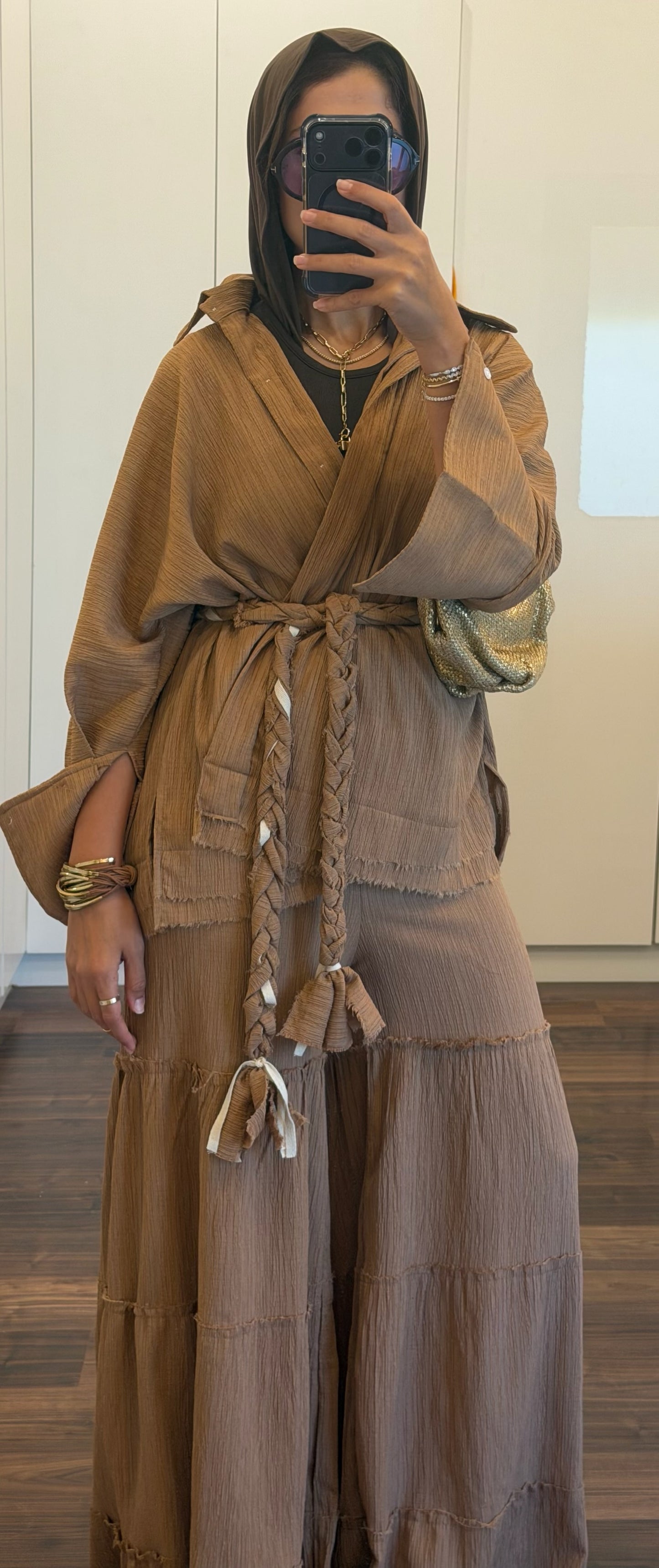 Shirt Breezy Braid Brown (Shirt Only)
