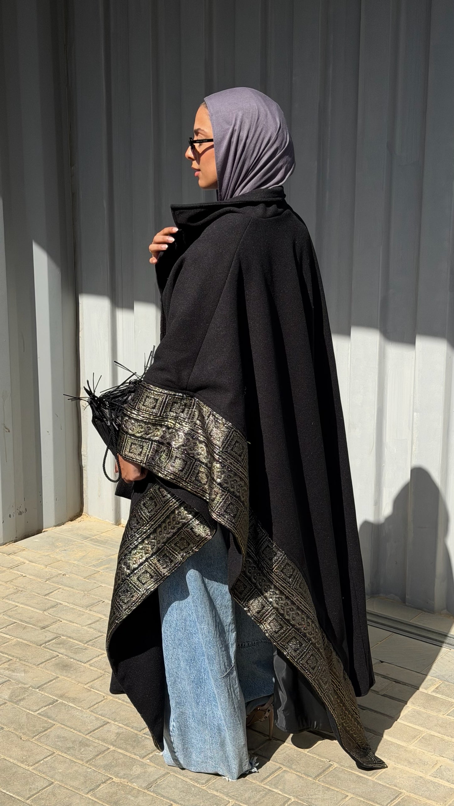 The Luxe Black Glow Kaftan