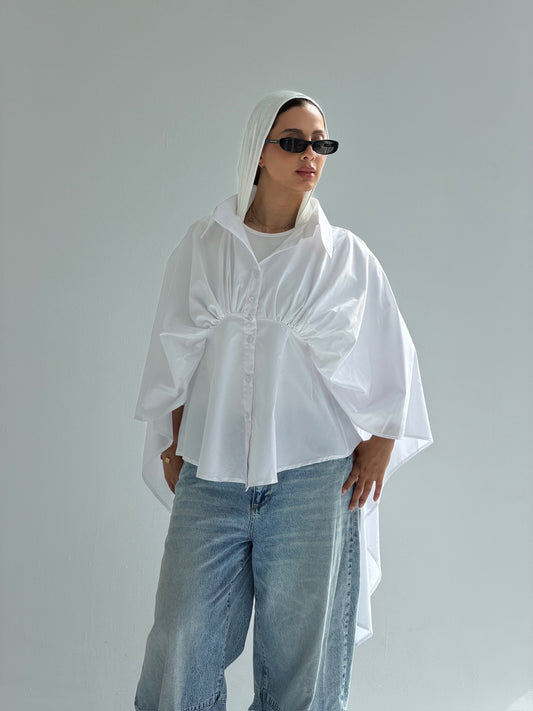 The Kinetic poplin Blouse