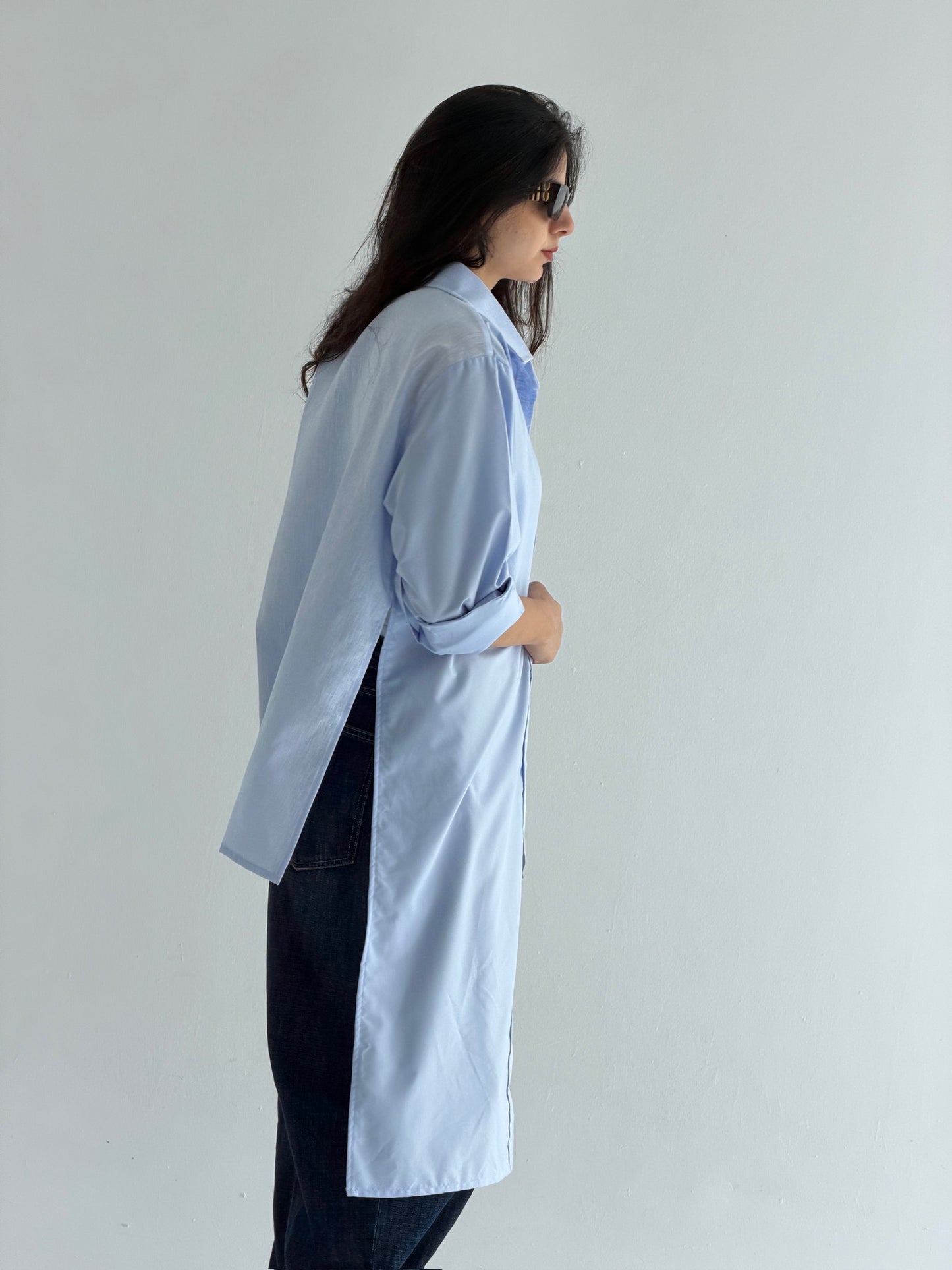 The trinity linen blend shirt