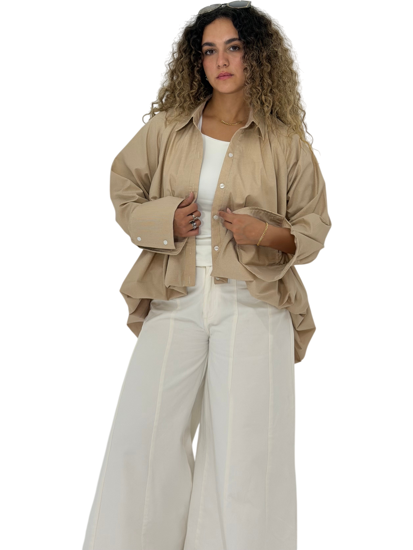 Ballon Shirt (Beige)