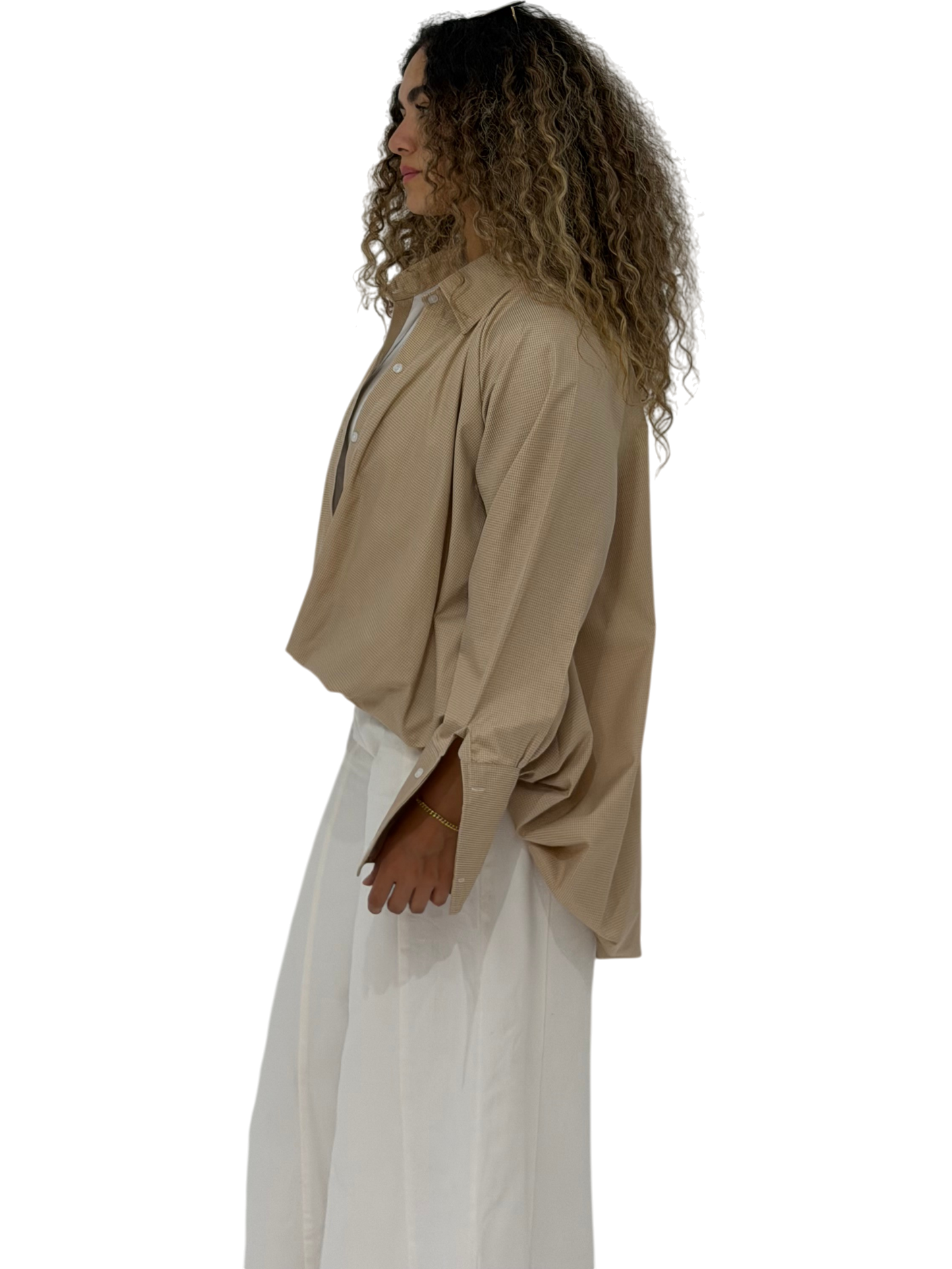 Ballon Shirt (Beige)
