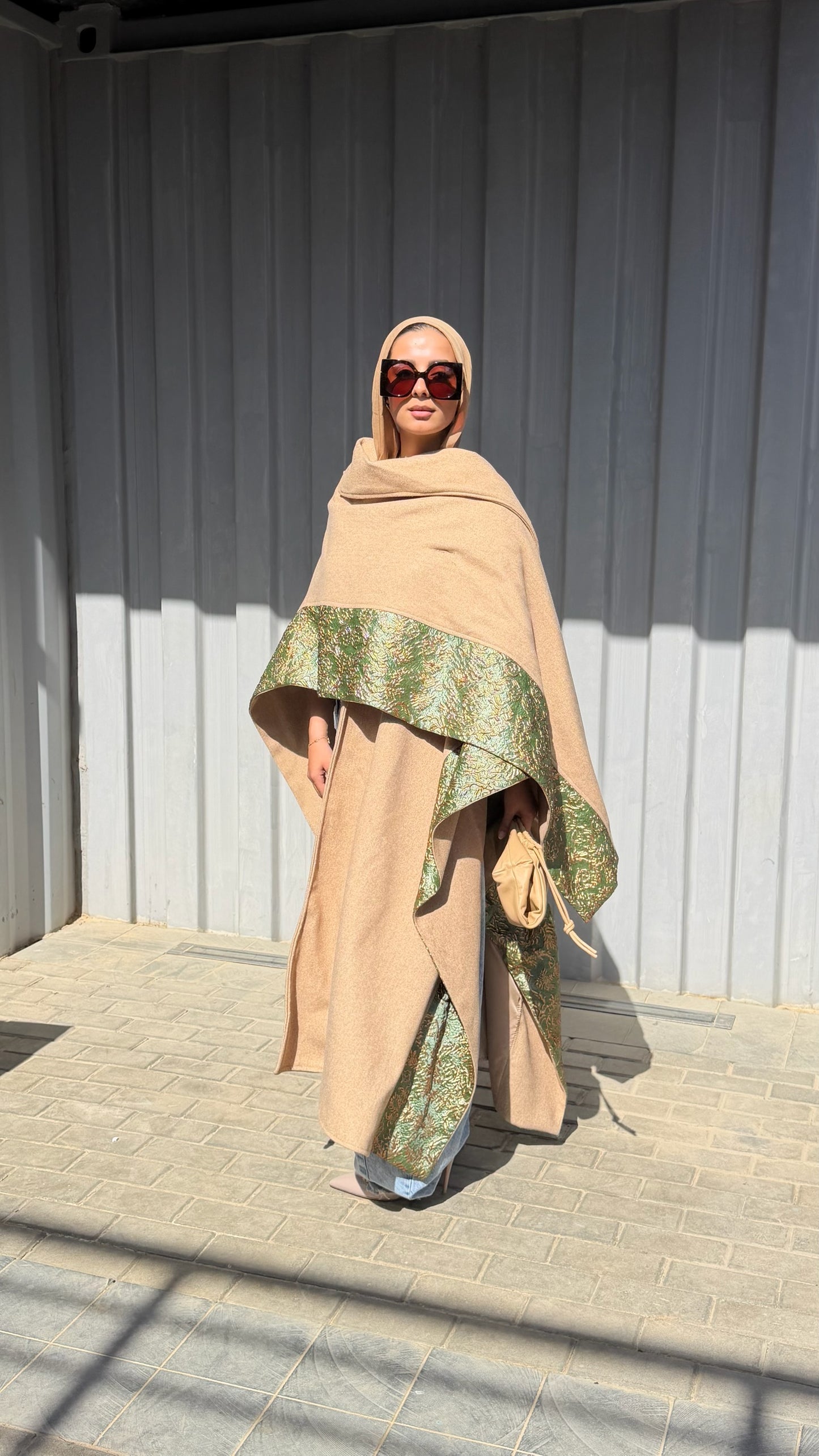 The Luxe Green Glow Kaftan